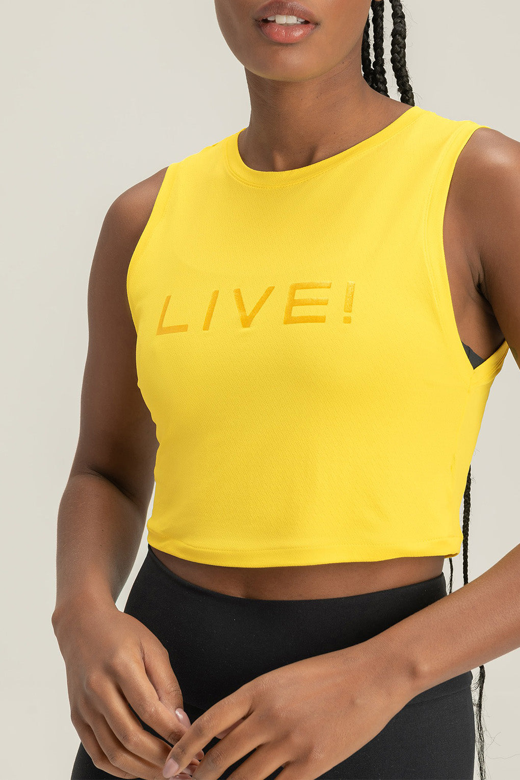 LIVE! Comfort Crop Tank Top