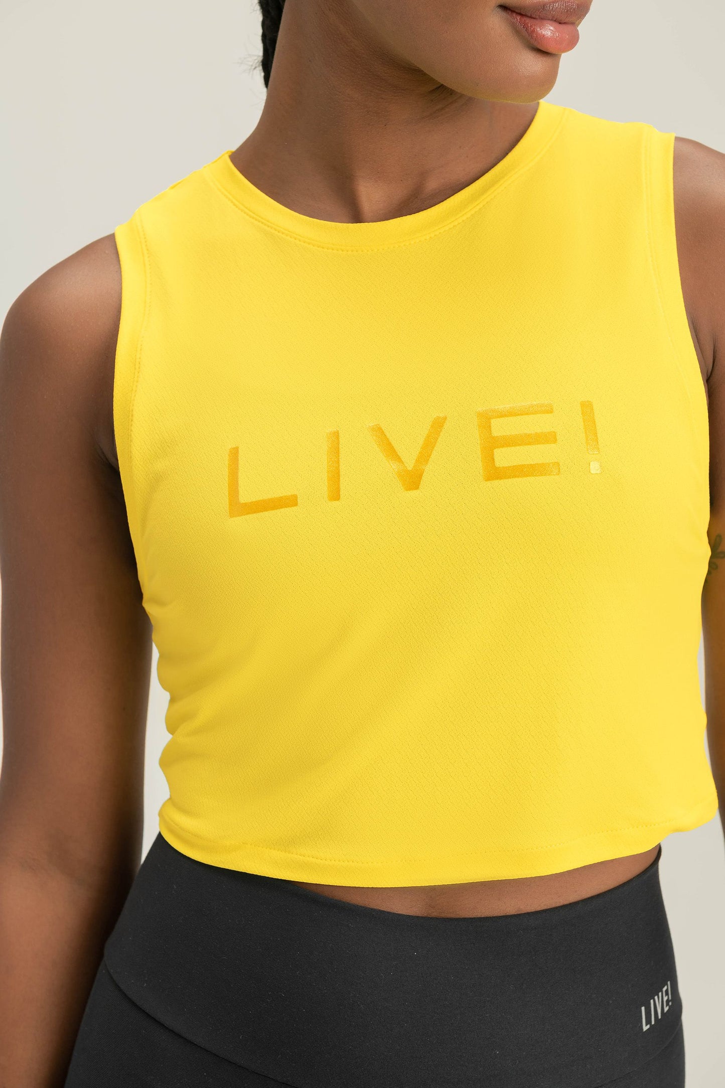 LIVE! Comfort Crop Tank Top