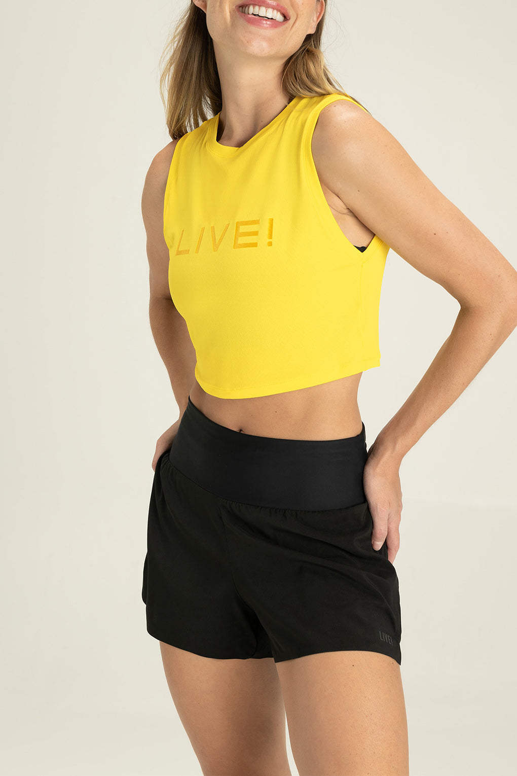LIVE! Comfort Crop Tank Top
