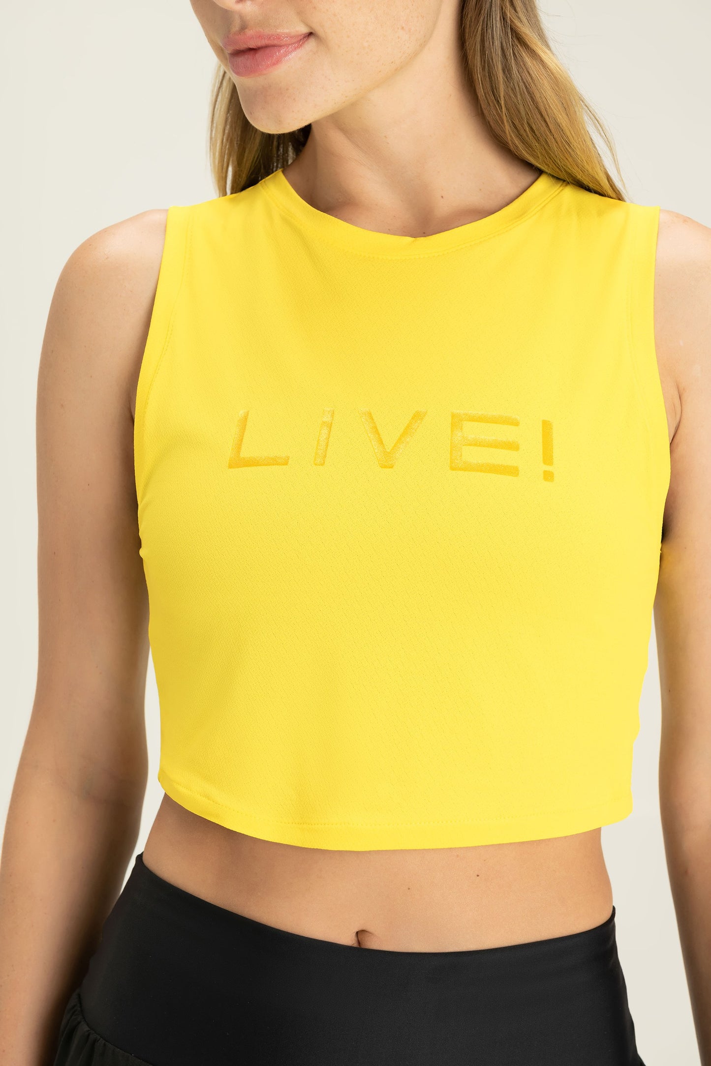 LIVE! Comfort Crop Tank Top
