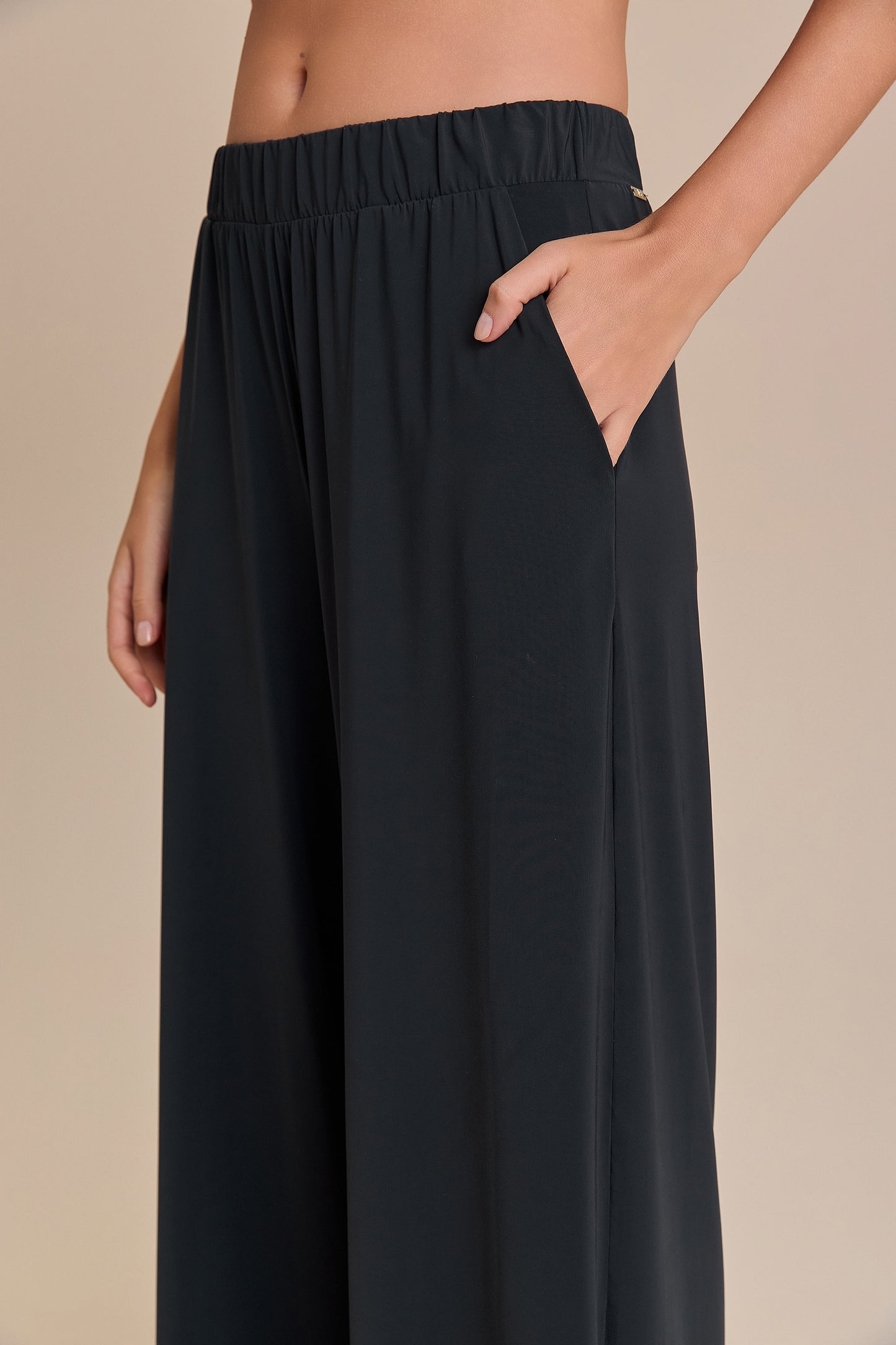 Wide Slit Pants