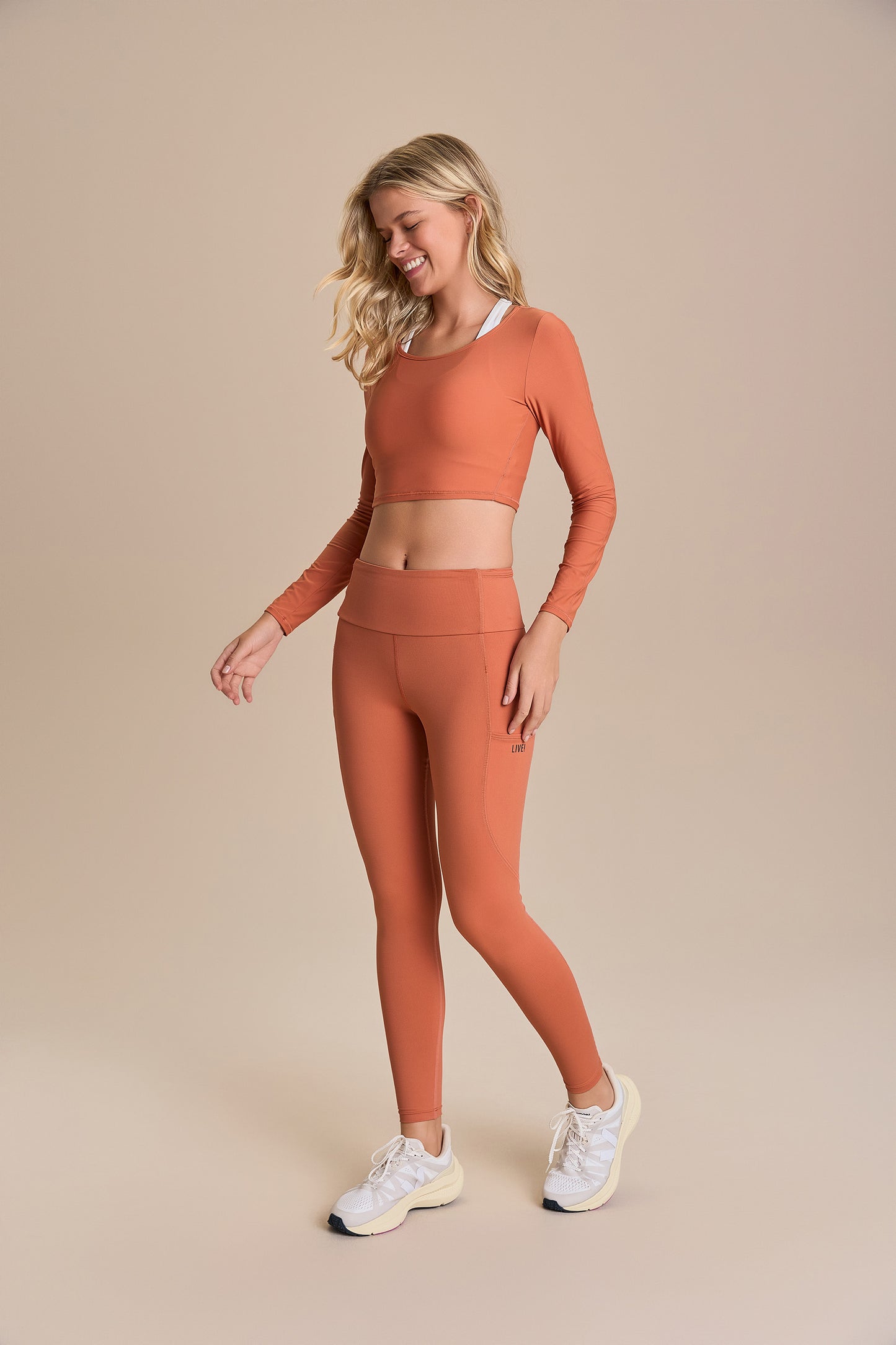 Harmony Crop LS Shirt