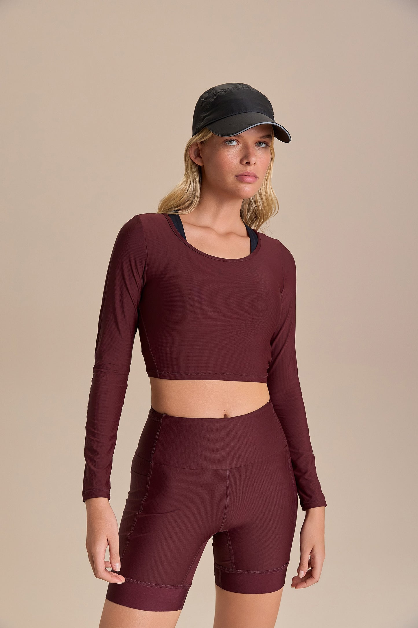 Harmony Crop LS Shirt