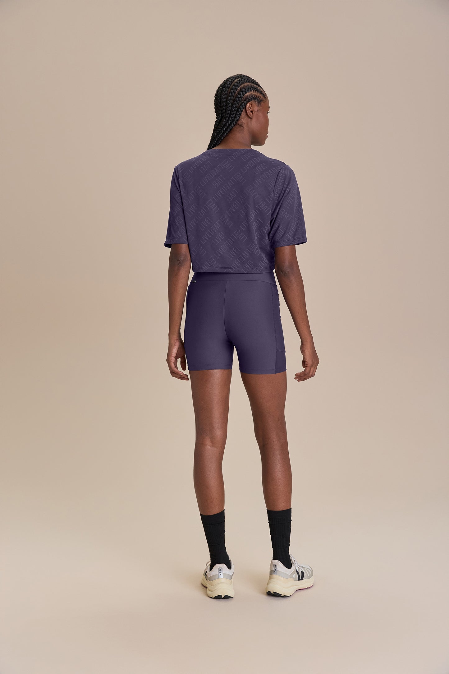 LIVE! Mesh Jacquard Top