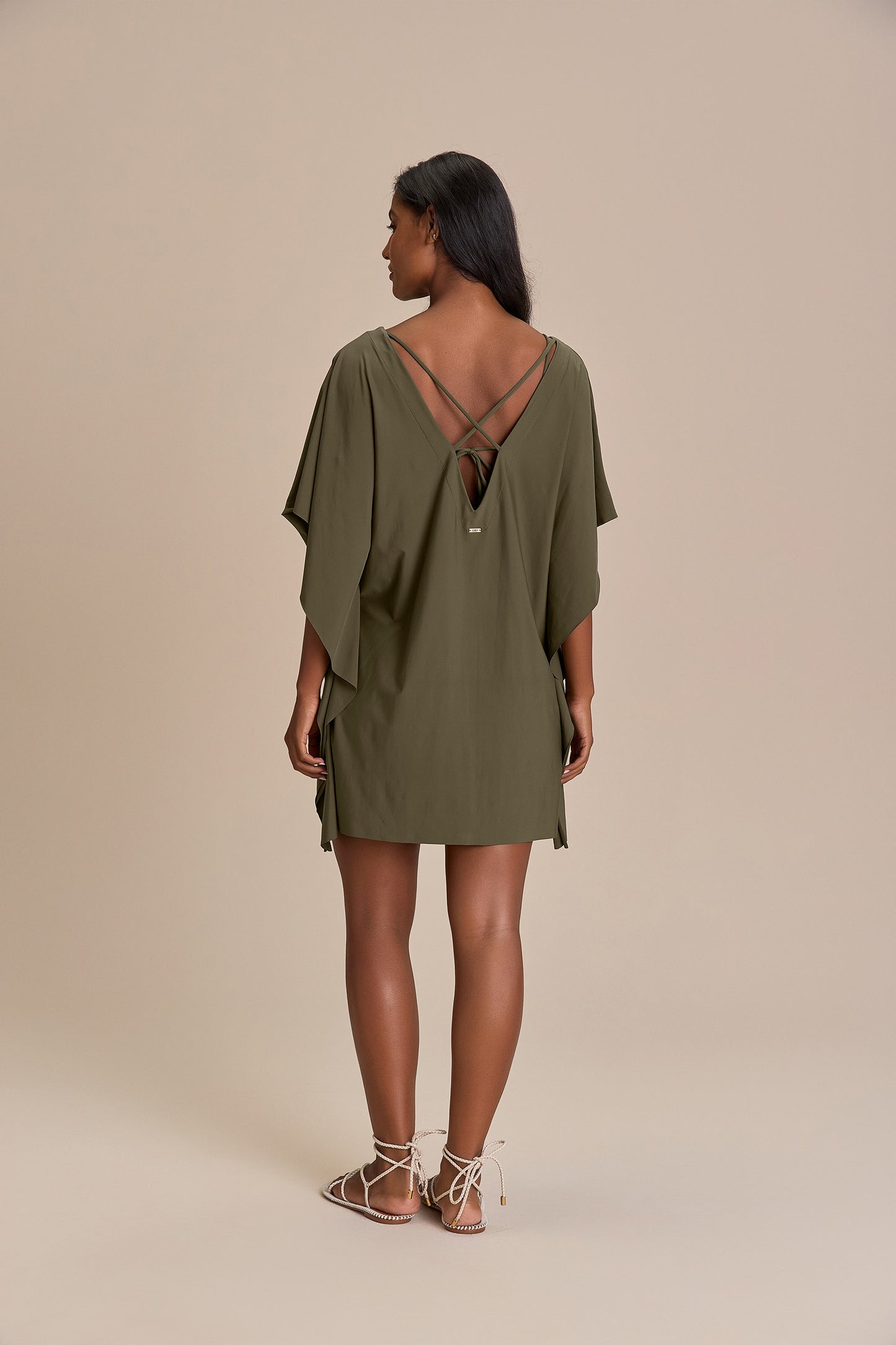 Wide V-Neck Kaftan