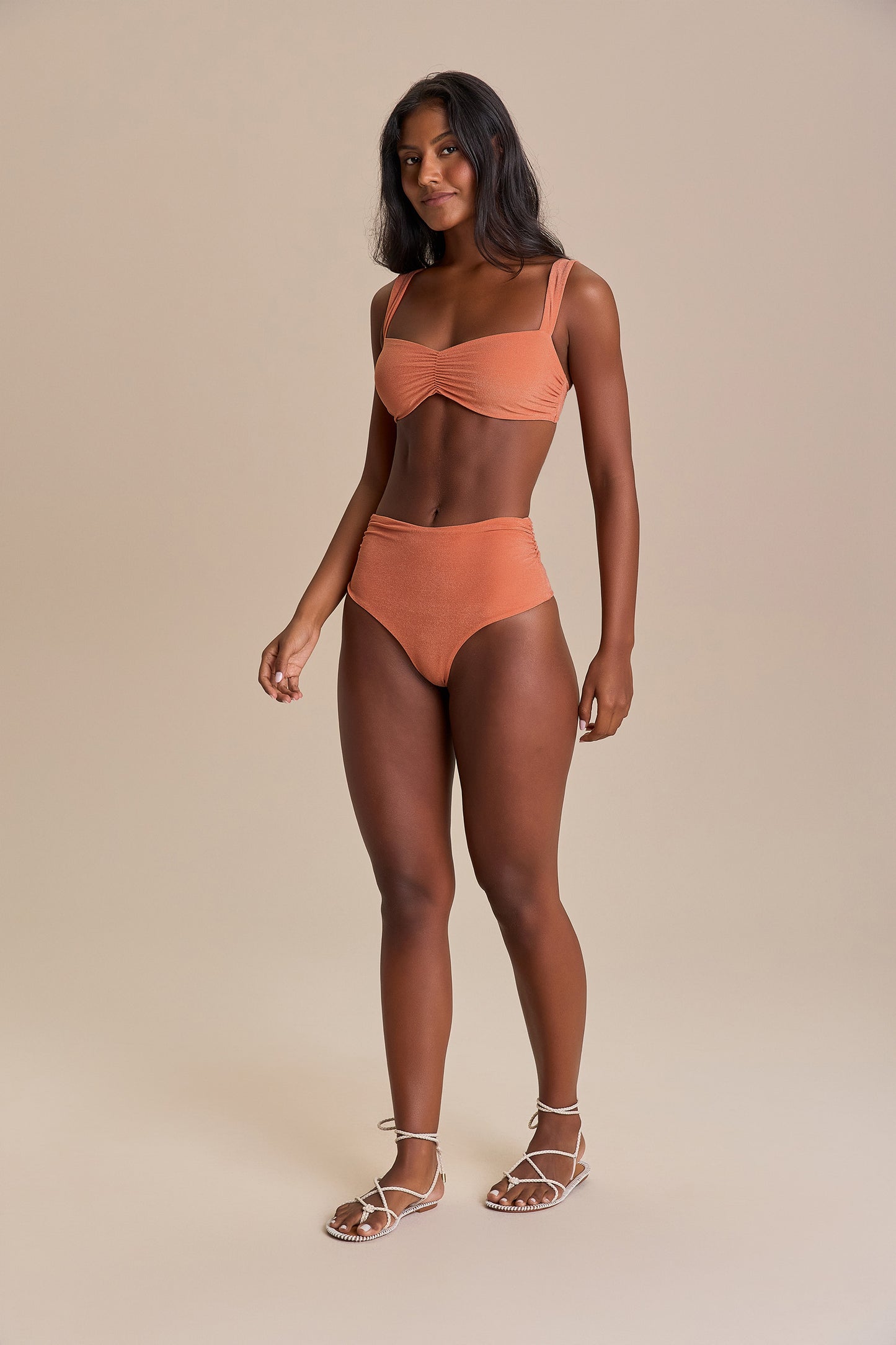 Spell Ruched Bikini Top
