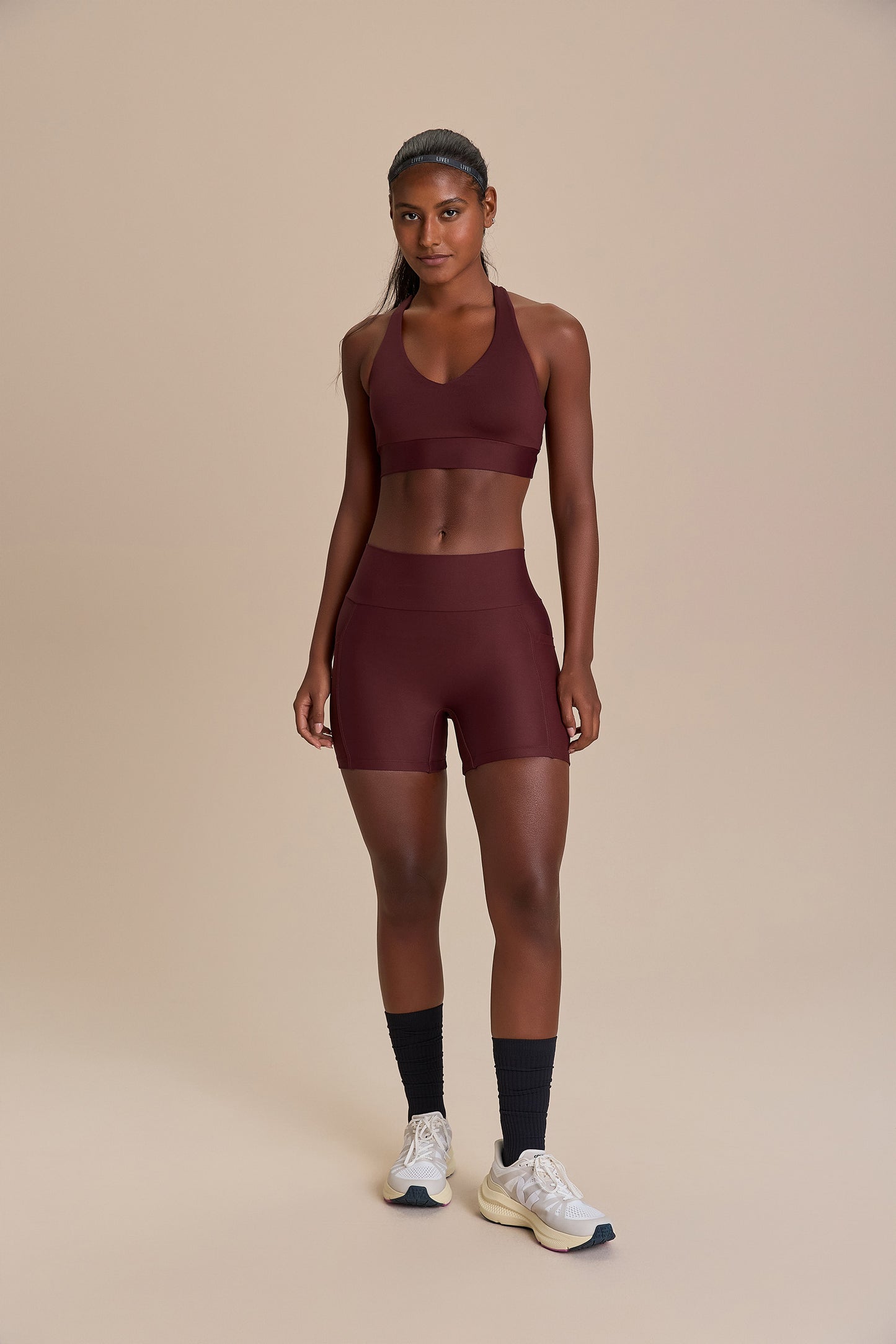 Sense V Racerback Bra