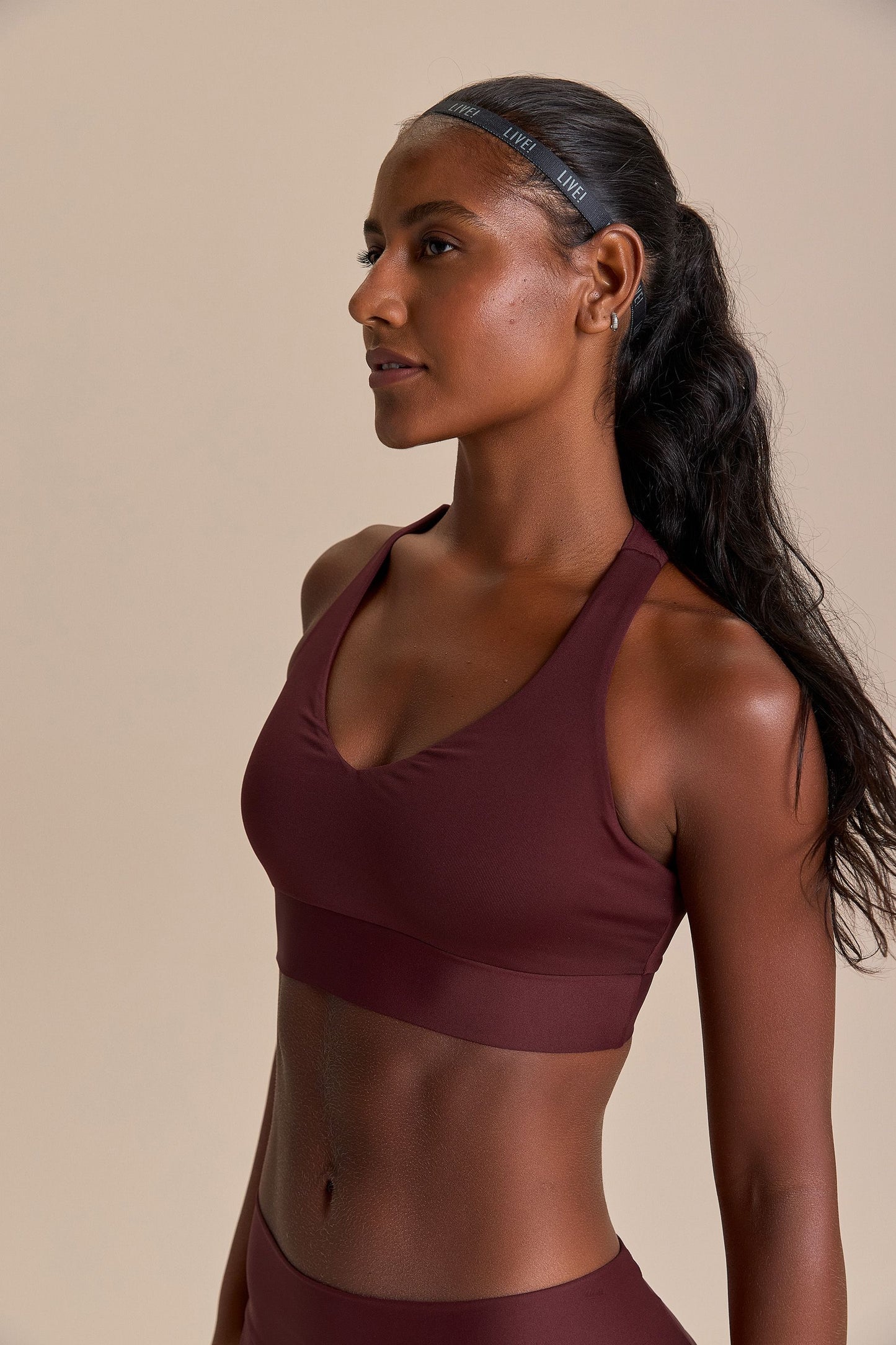 Sense V Racerback Bra