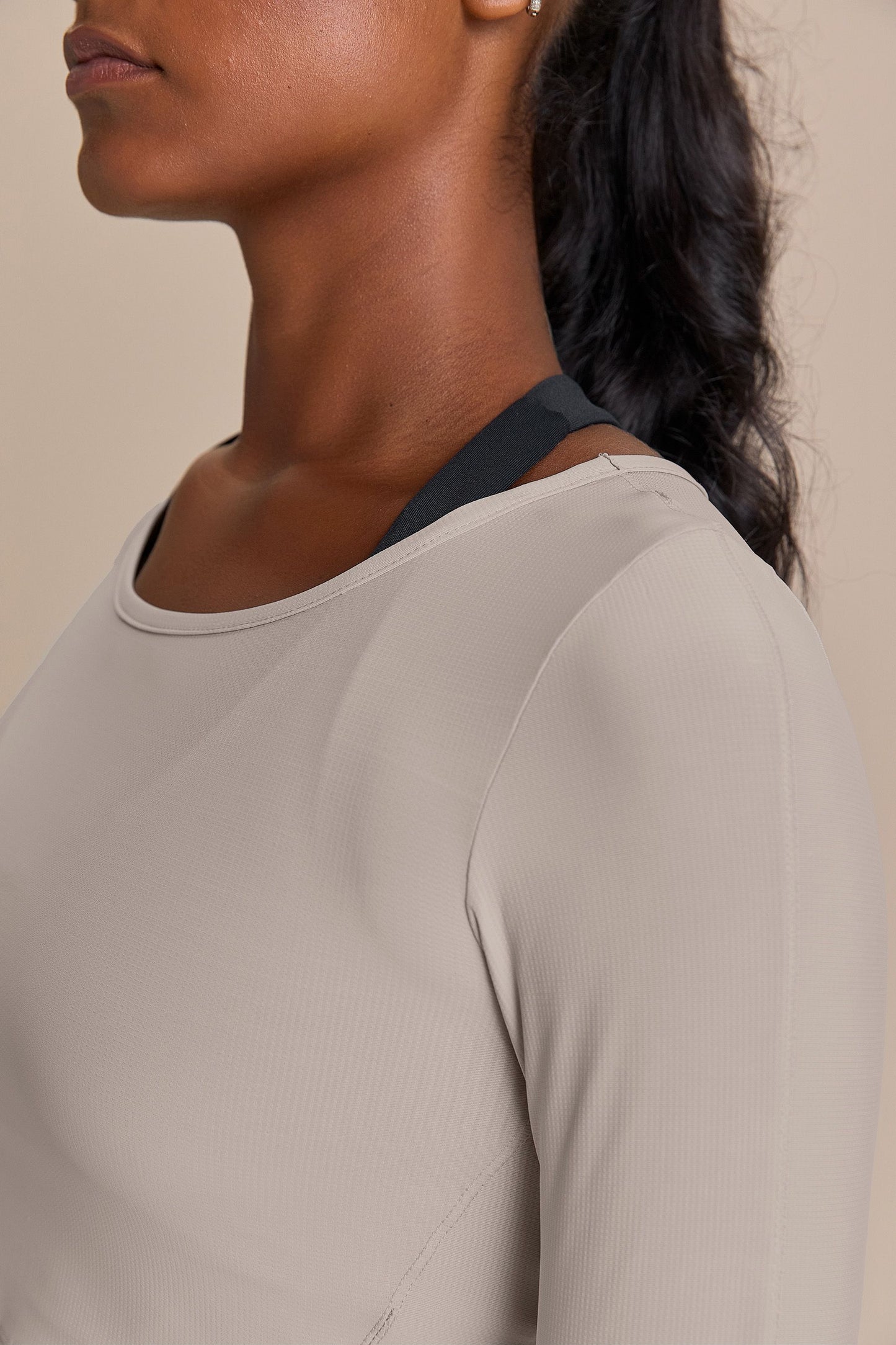 Harmony Crop LS Shirt
