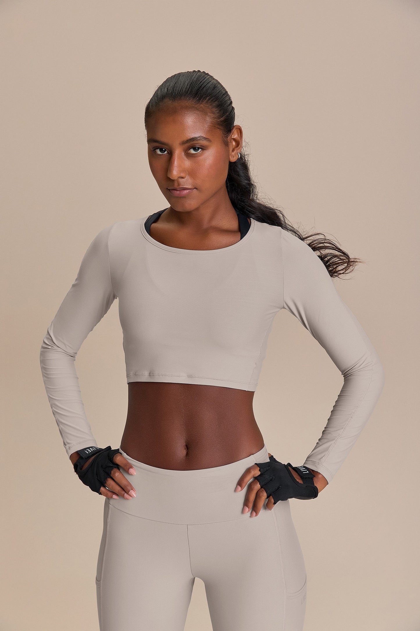 Harmony Crop LS Shirt