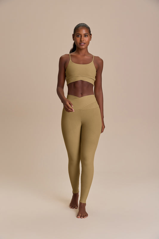 Cross Front Active® Long Leggings