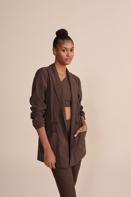 Soft Pick Oak Adjustable Blazer