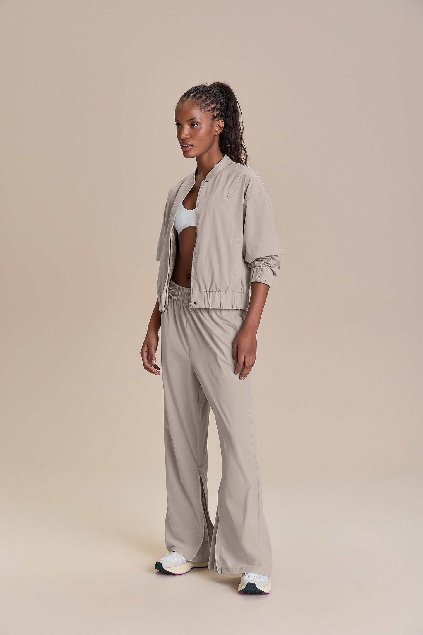 Straight Mix Pants
