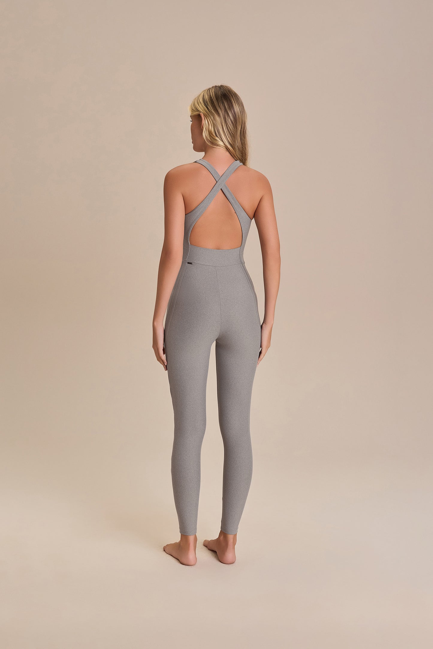 Neopren Mix Ease Long Jumpsuit