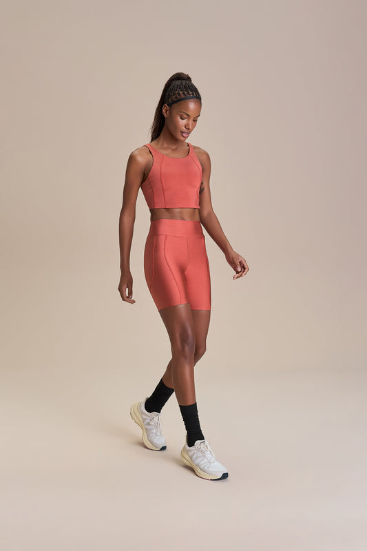 Neopren Shine Curve Shorts