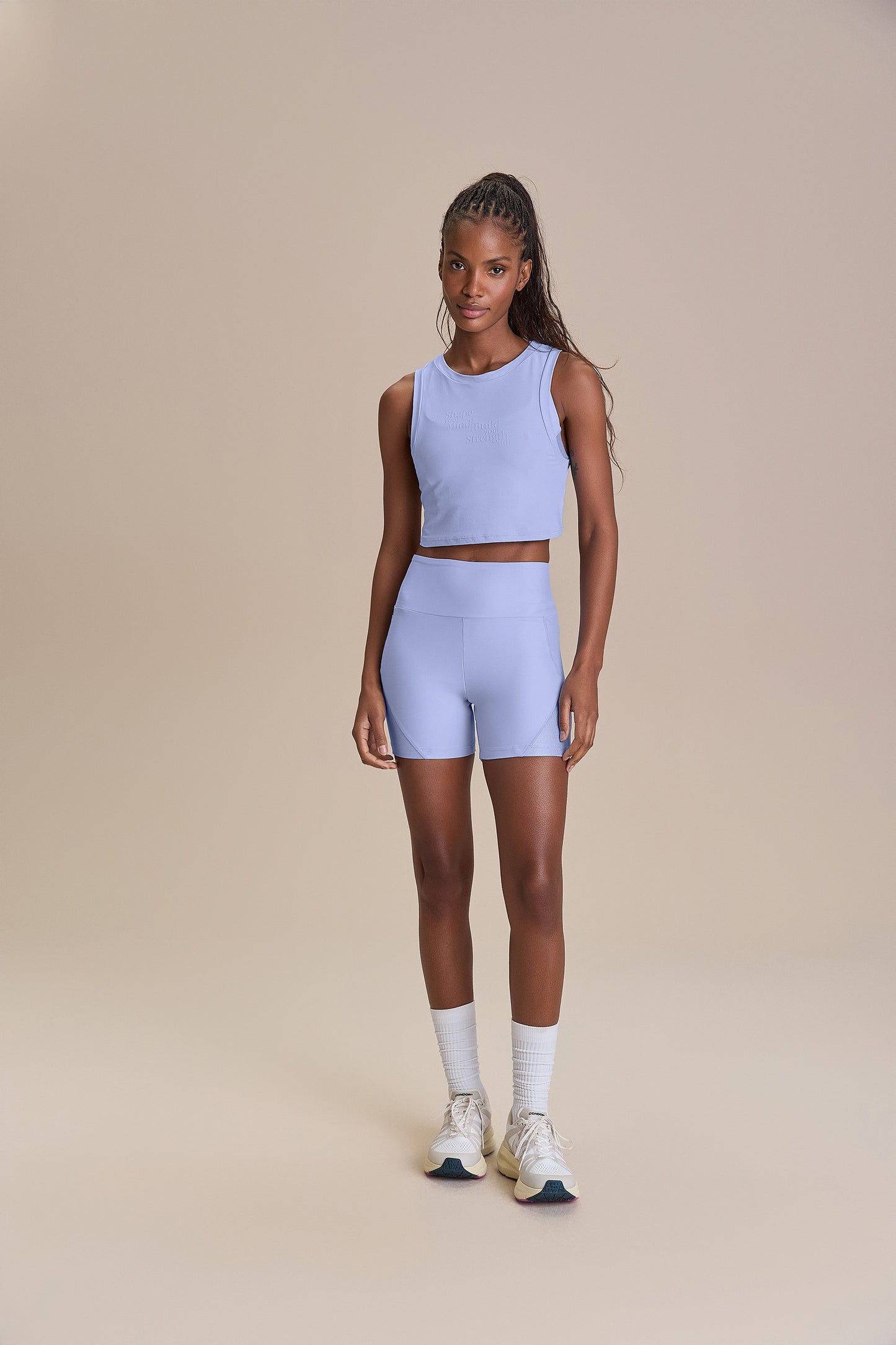 Breezy Skin Crop Tank Top