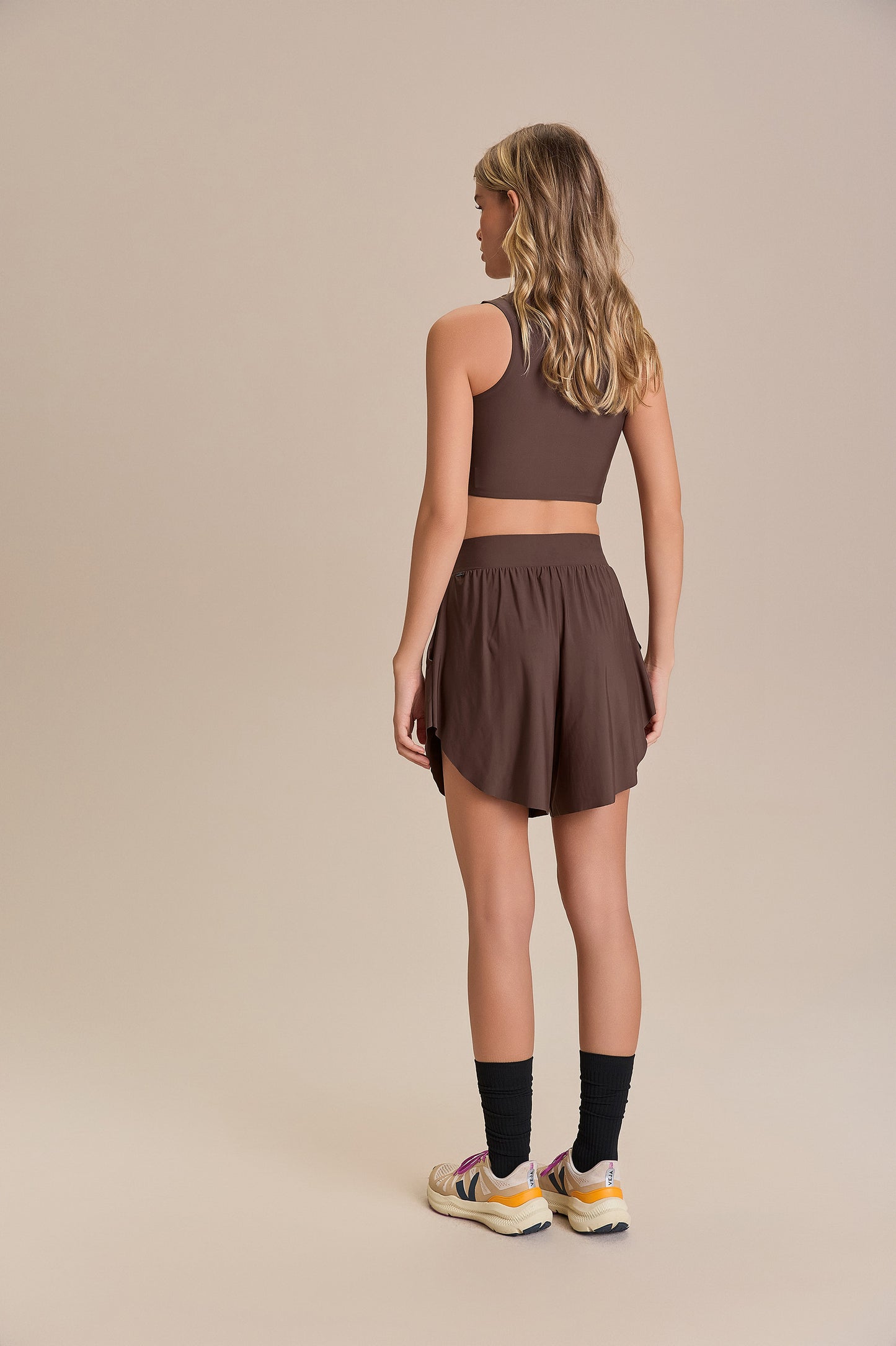 Wide Twist Crop Top