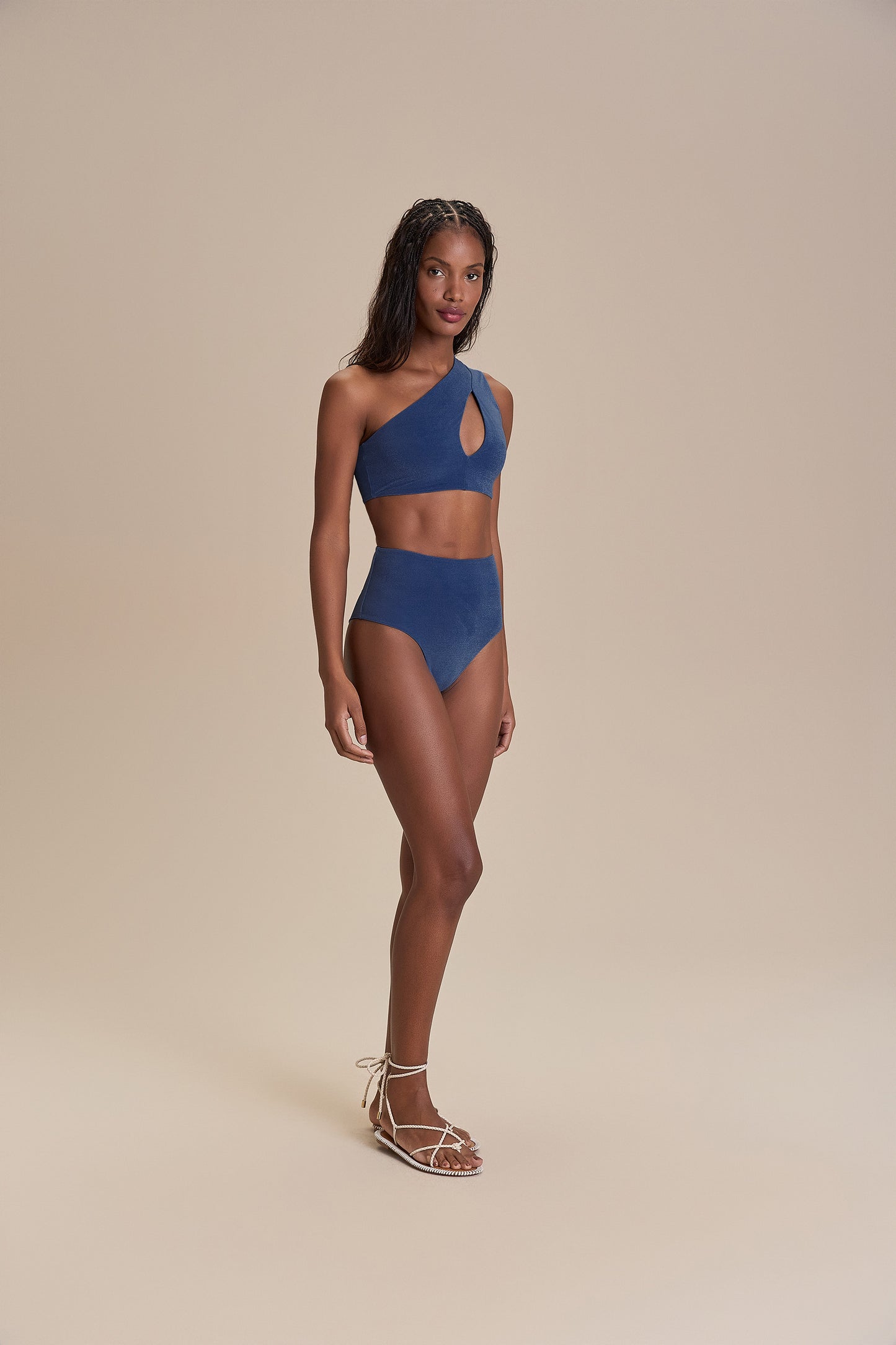 Spell One-Shoulder Bikini Top