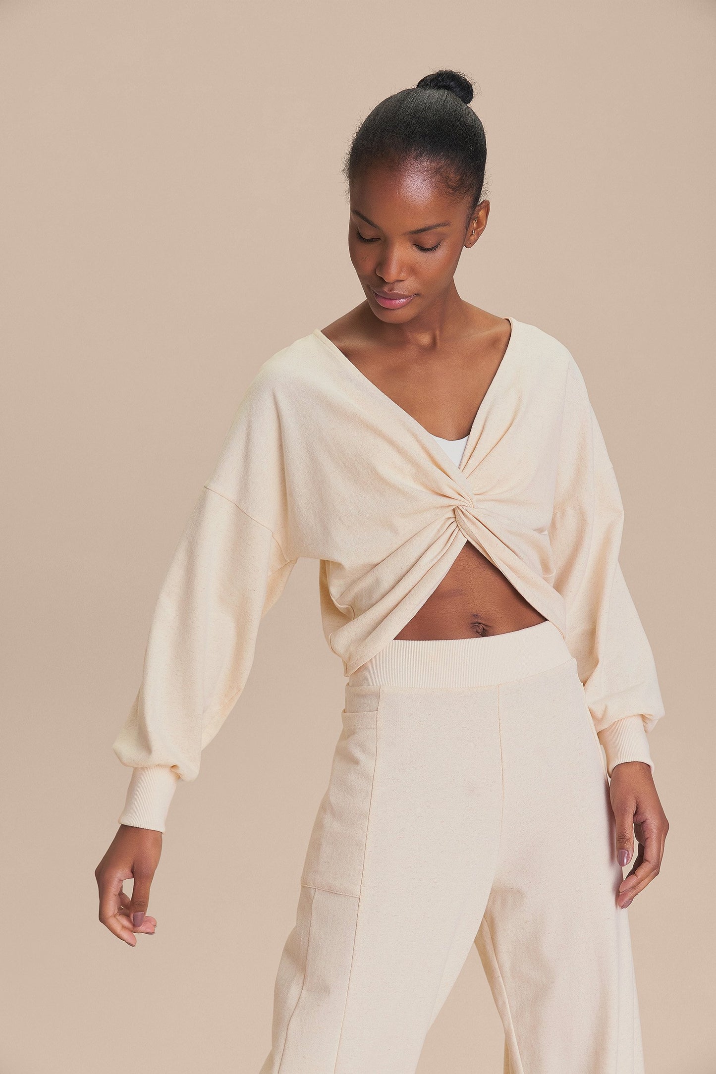 Earth Knit Tied Pullover