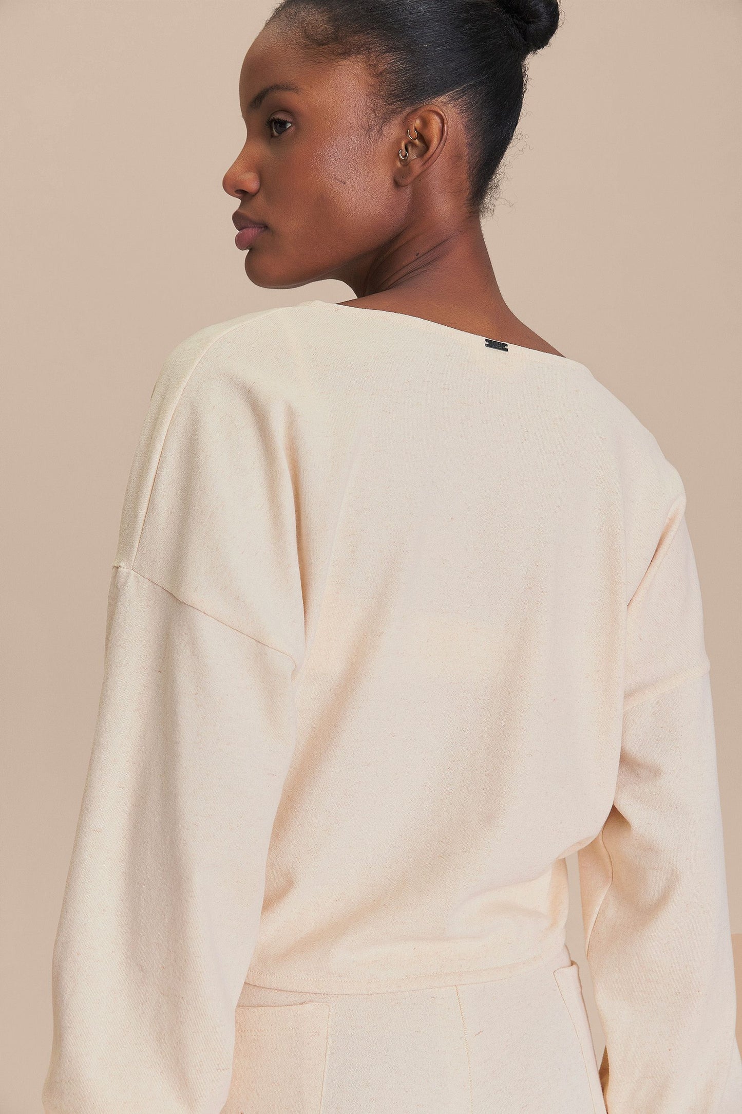Earth Knit Tied Pullover