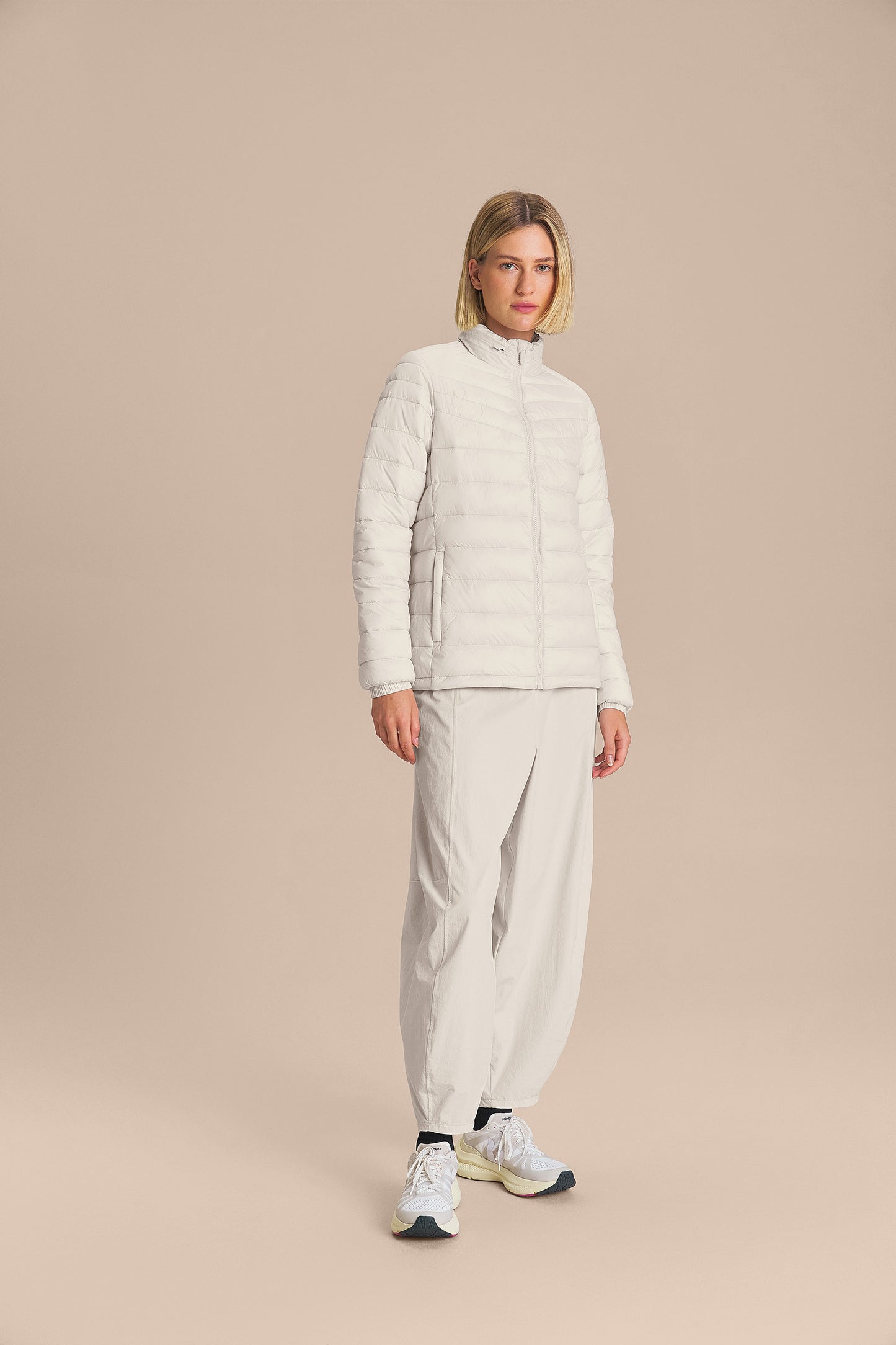 Nylon Light Puffer Jacket