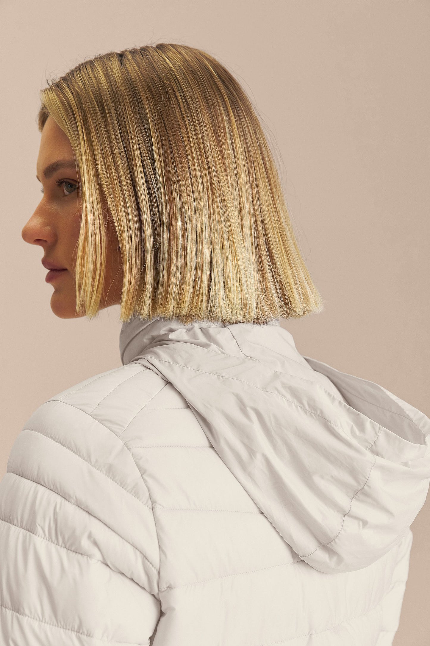 Nylon Light Puffer Jacket