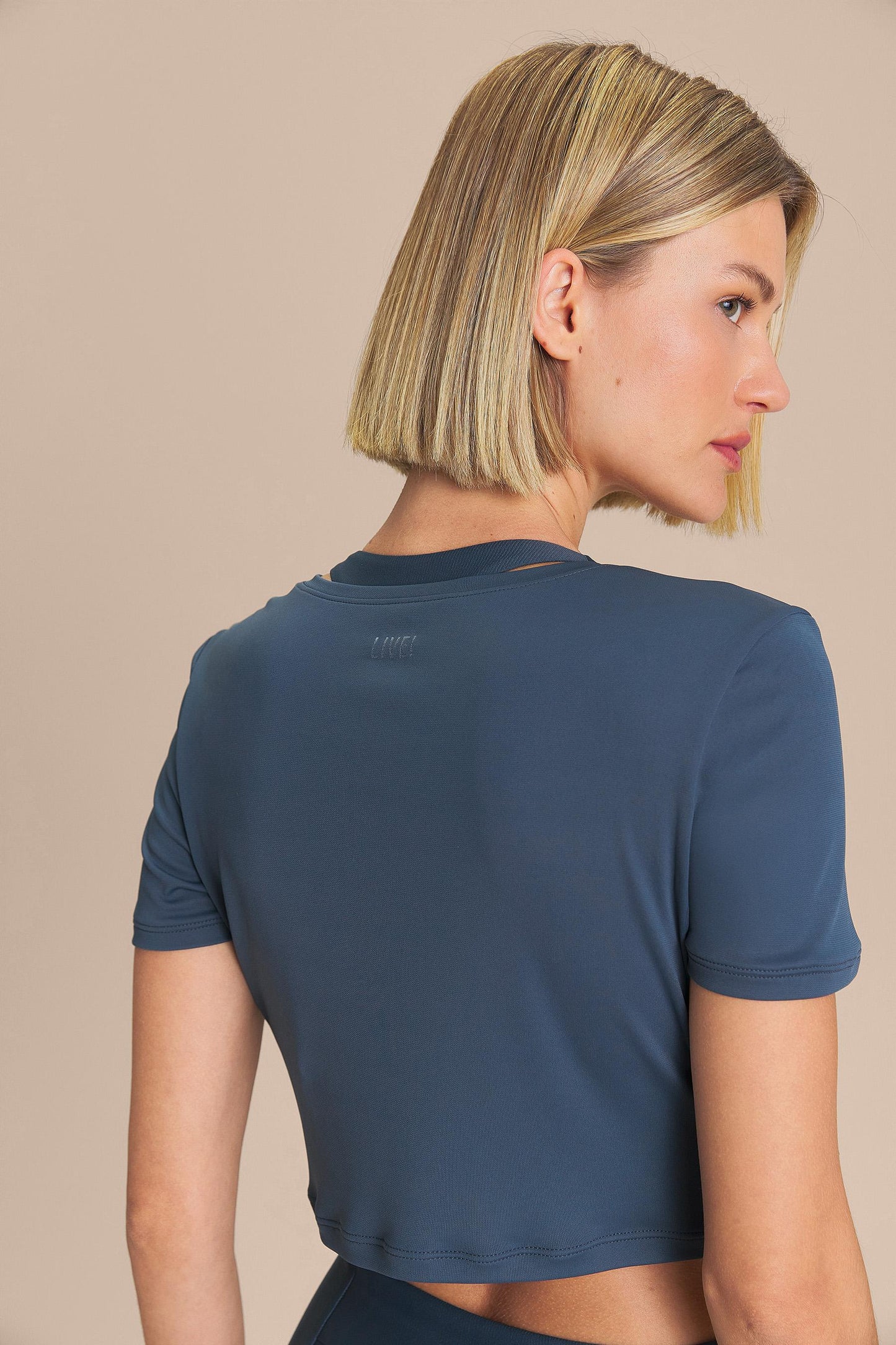 Bio Stretch Cropped T-Shirt