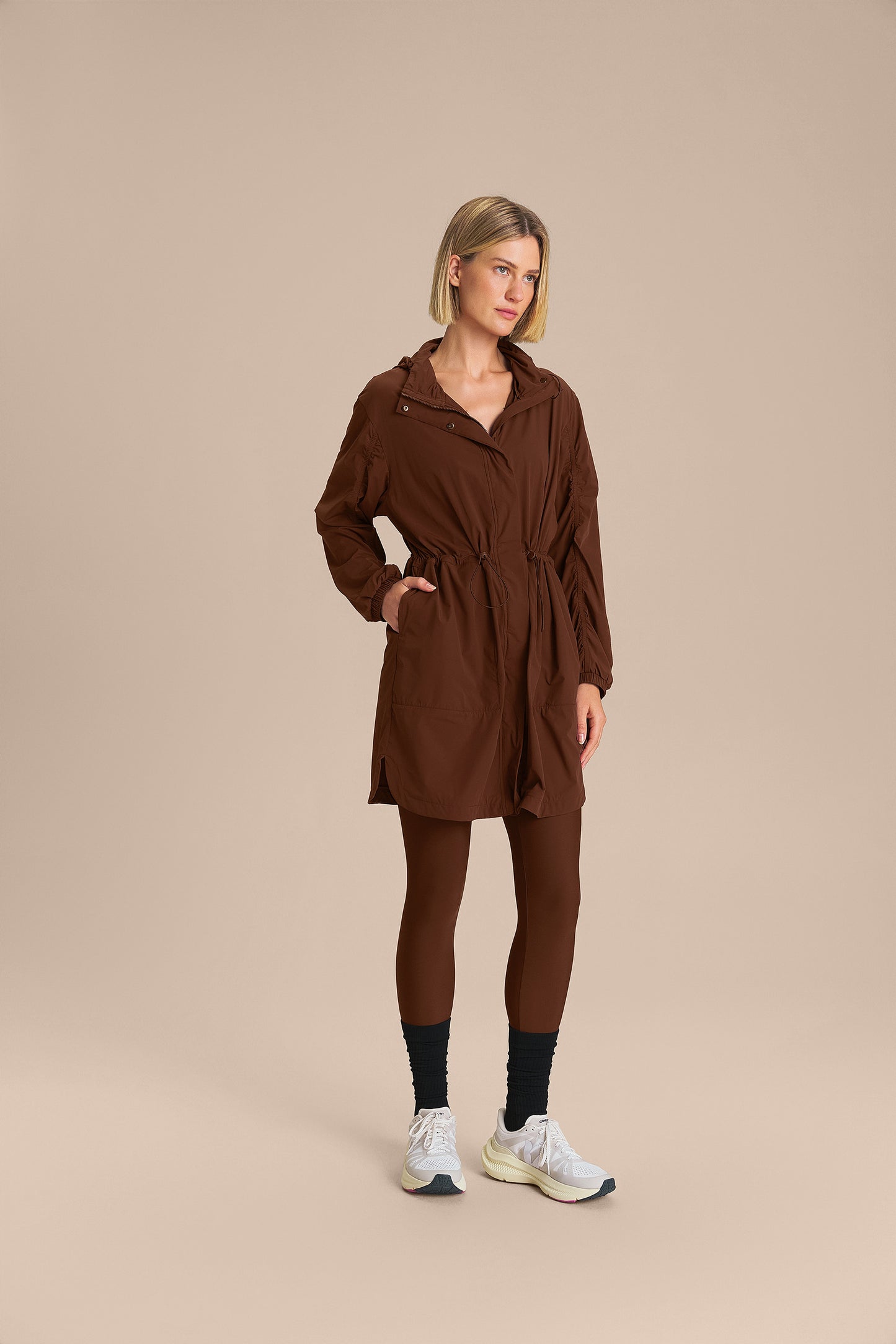 Smooth Touch Long Parka