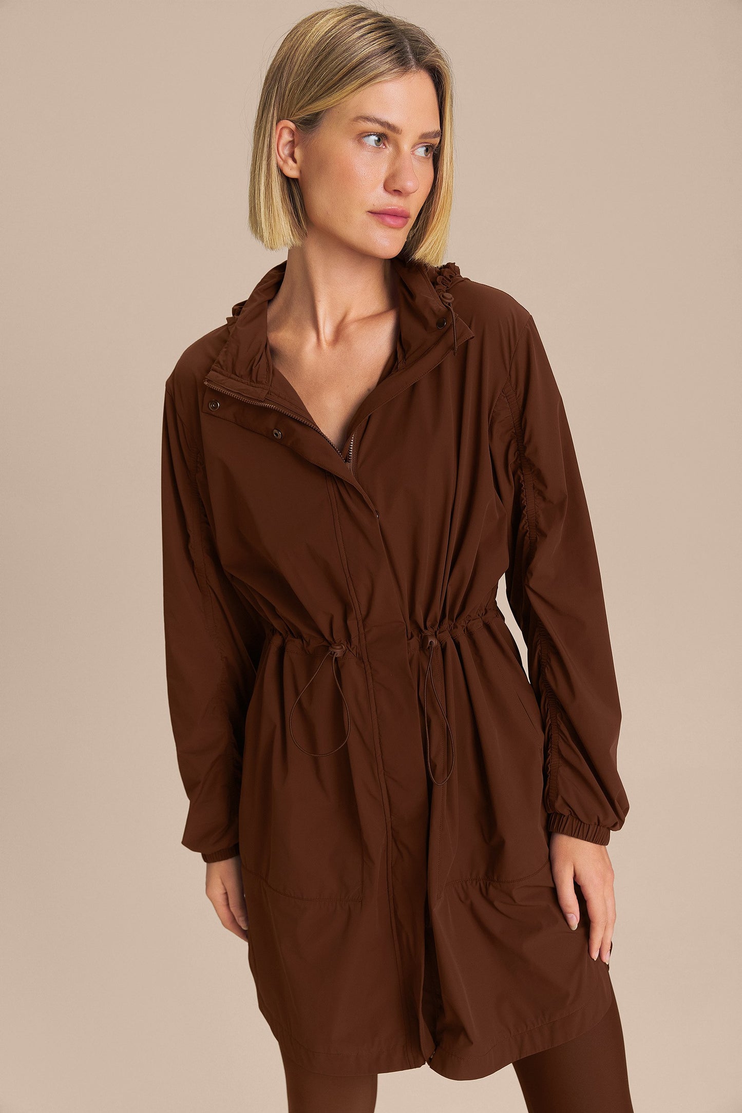 Smooth Touch Long Parka