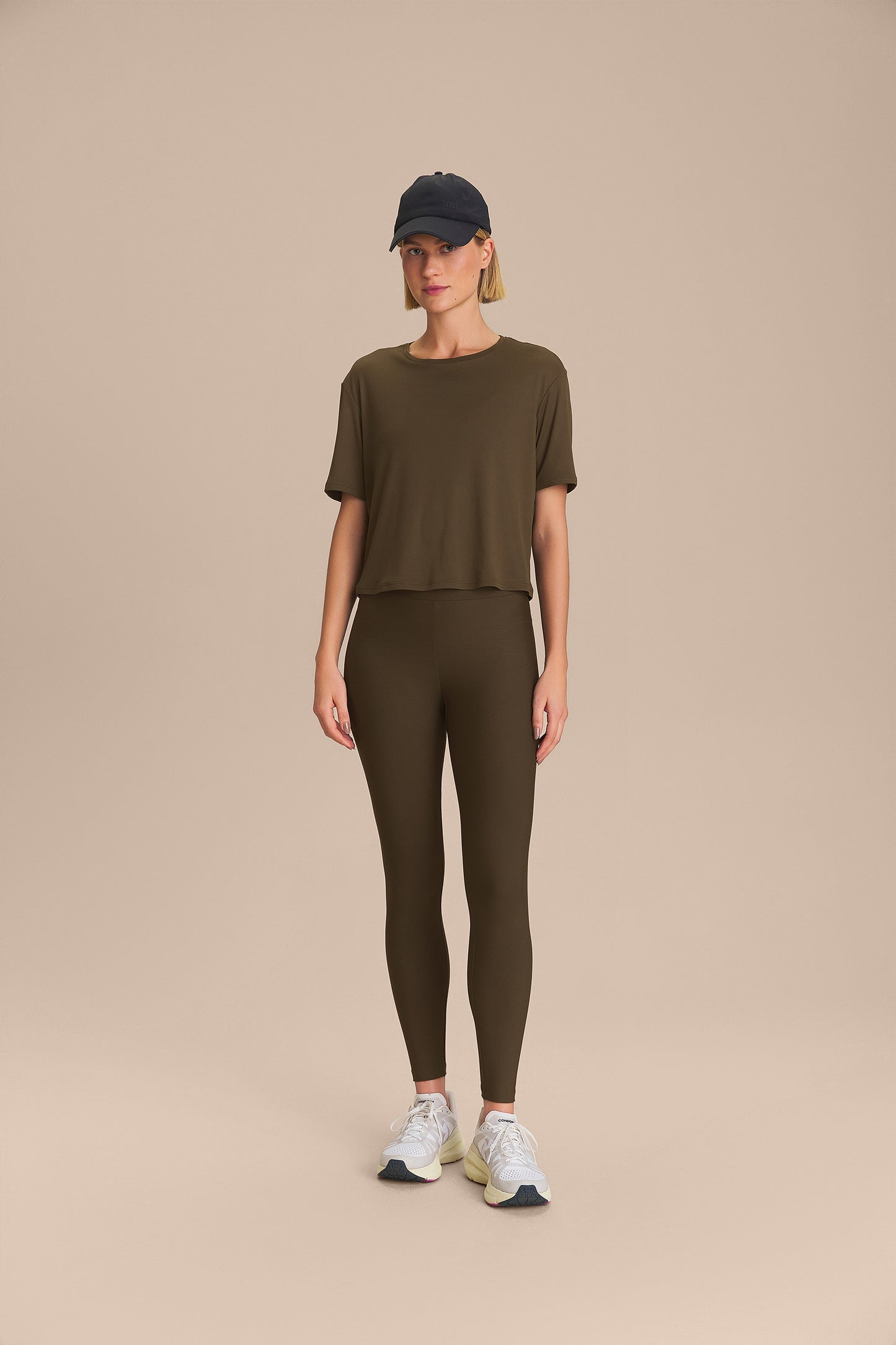 Bio Stretch Cropped T-Shirt