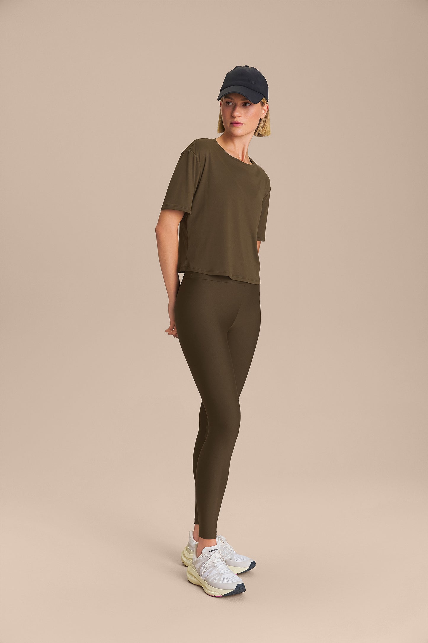 Bio Stretch Cropped T-Shirt