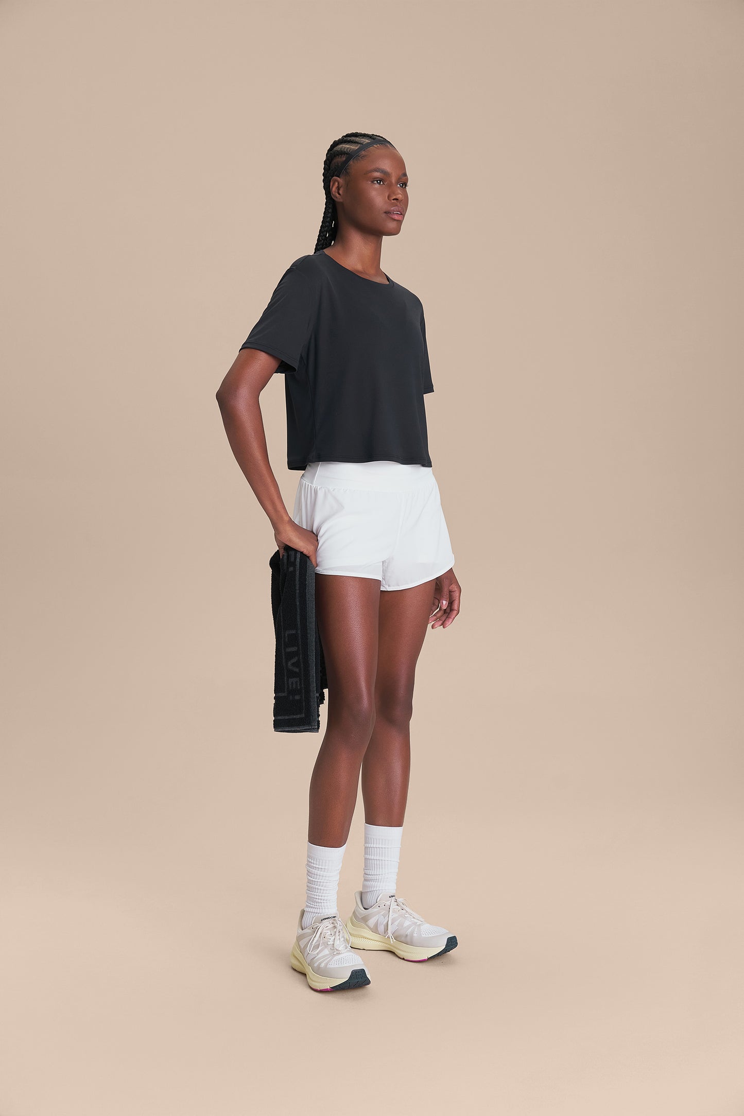 Bio Stretch Cropped T-Shirt