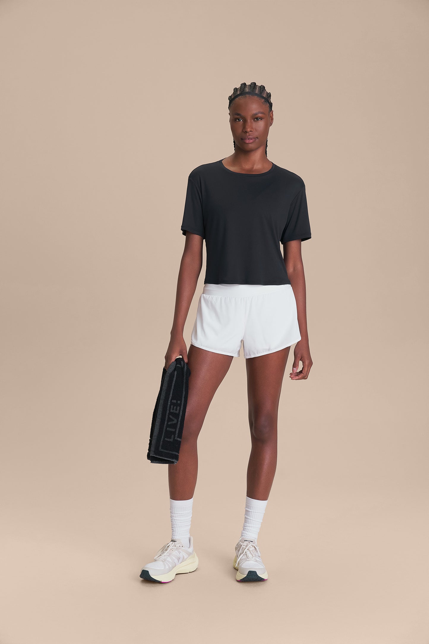 Bio Stretch Cropped T-Shirt