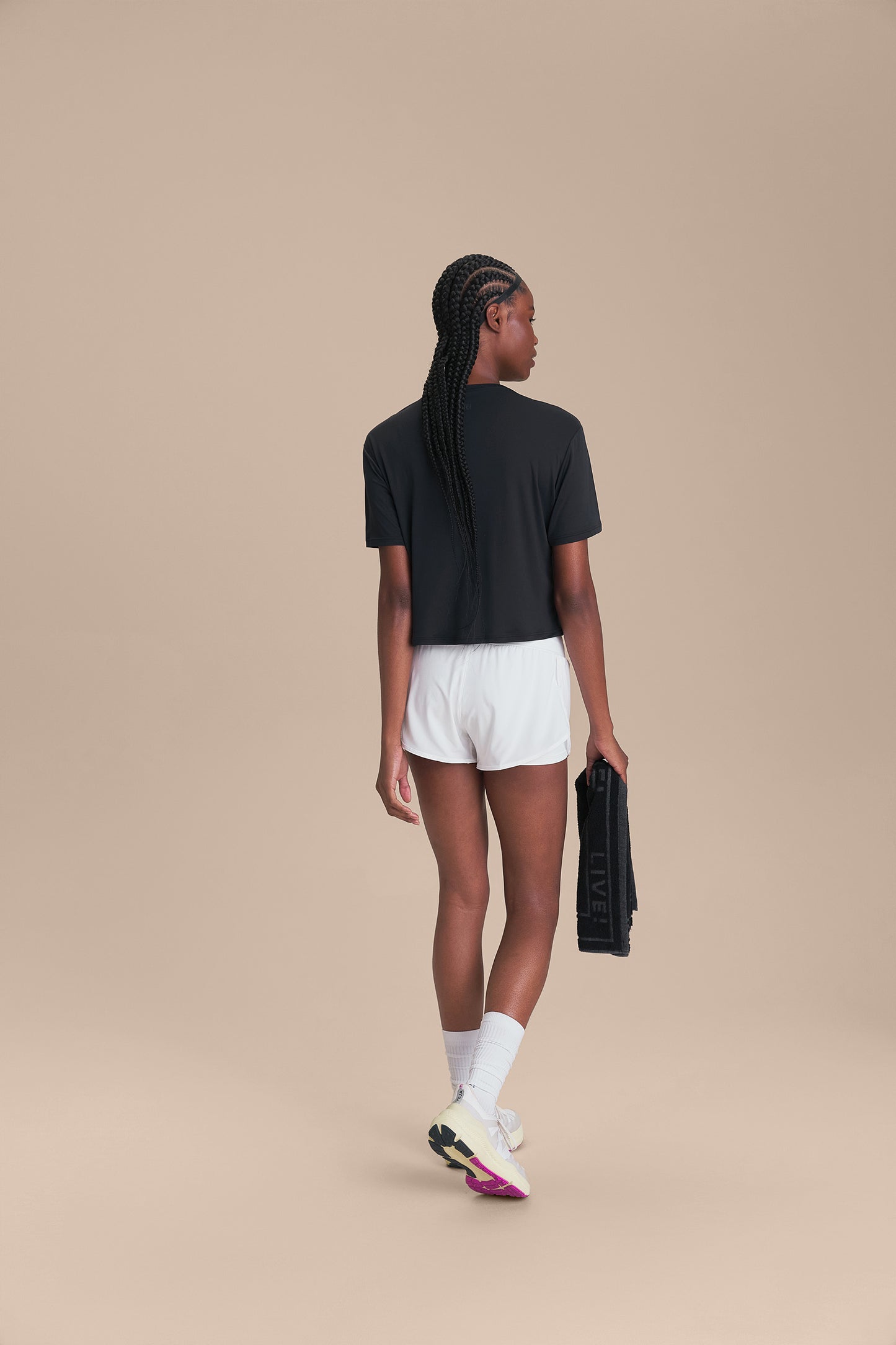 Bio Stretch Cropped T-Shirt