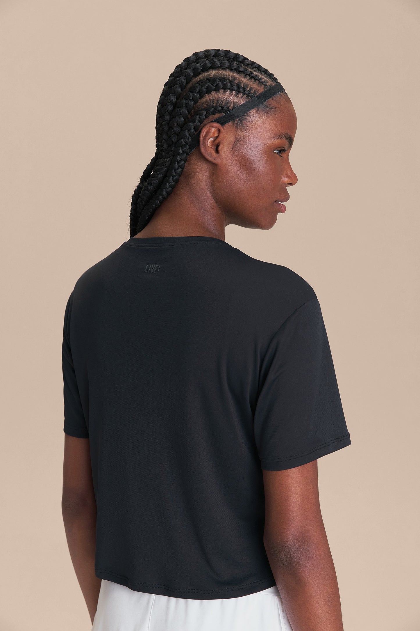 Bio Stretch Cropped T-Shirt