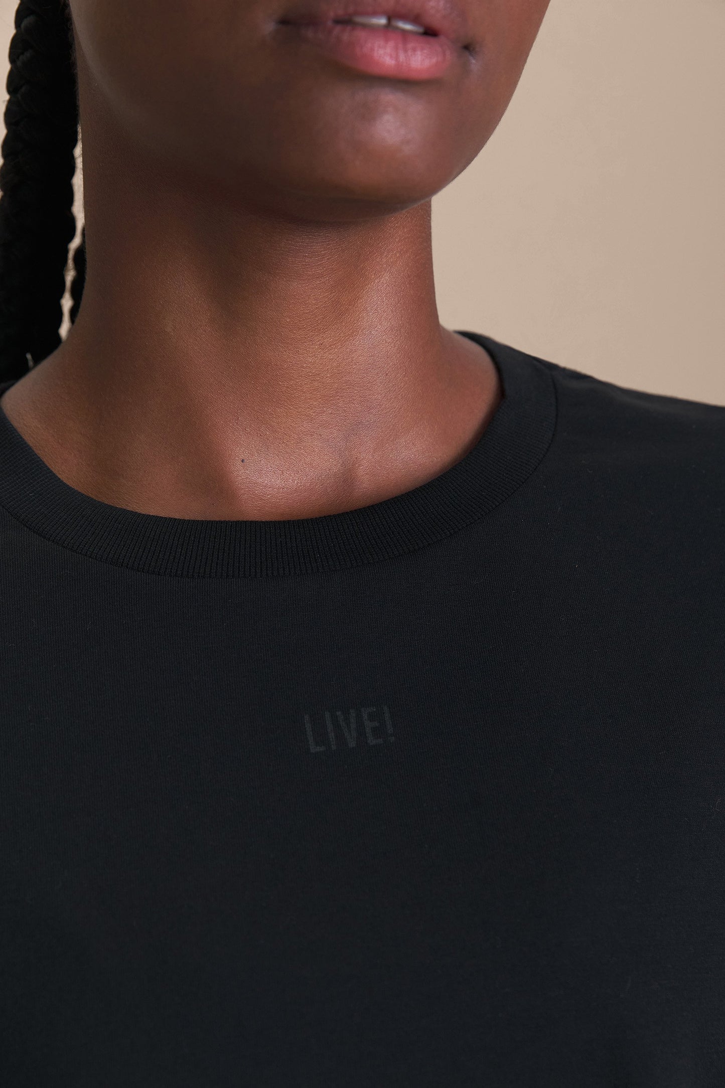 Pima Slim Cropped T-Shirt