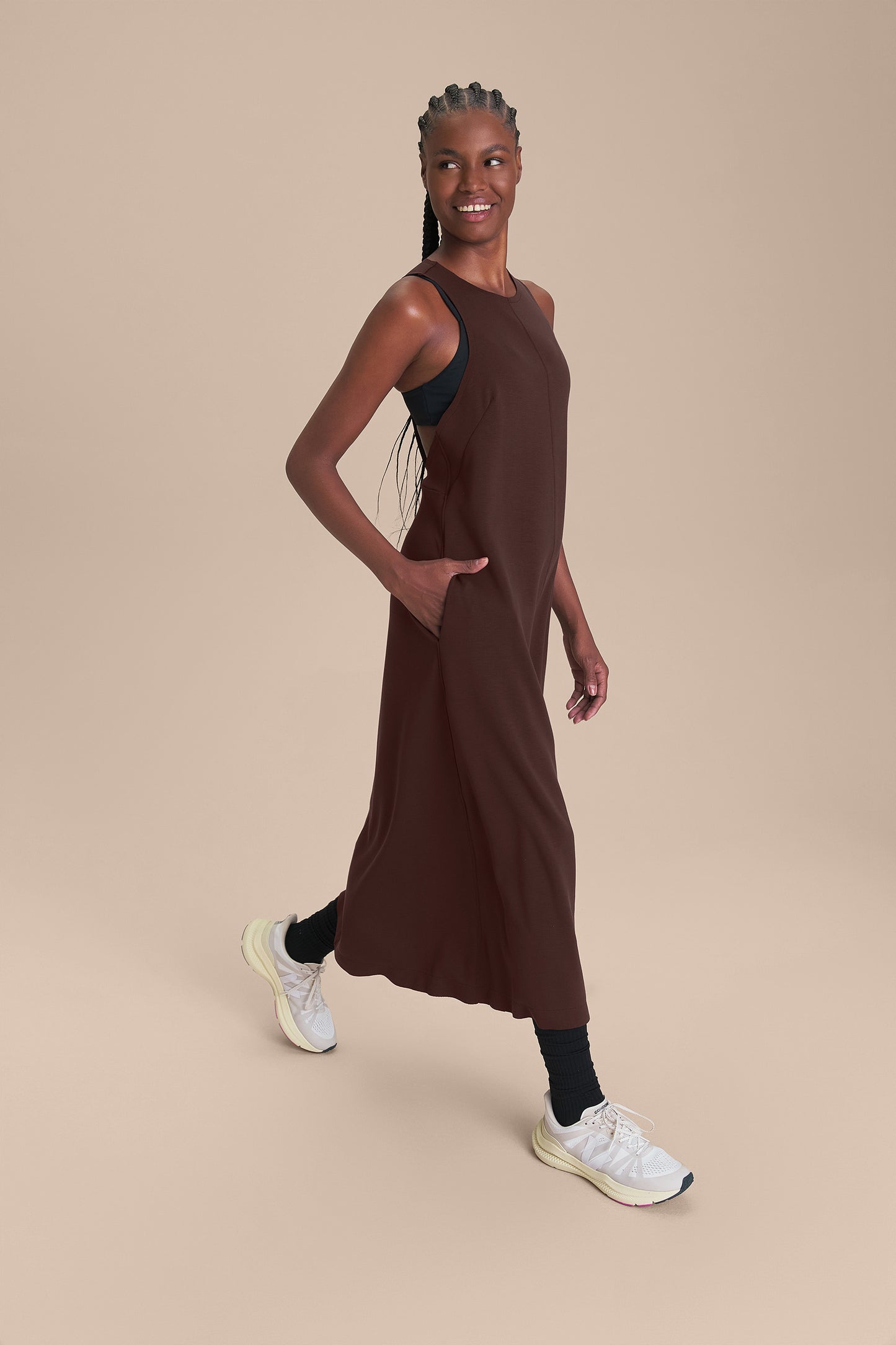 Posh Duo Midi Dress