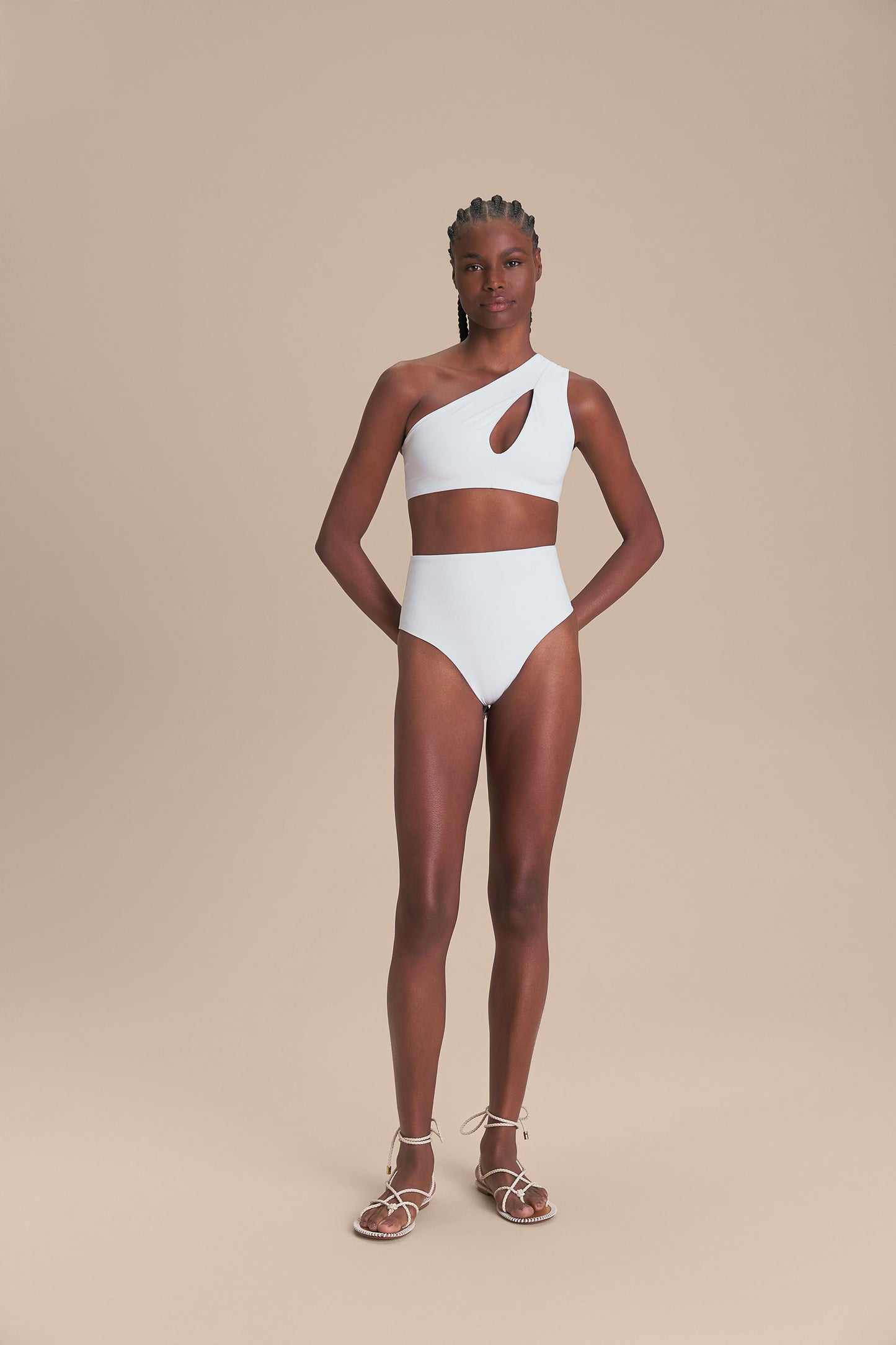 Spell One-Shoulder Bikini Top