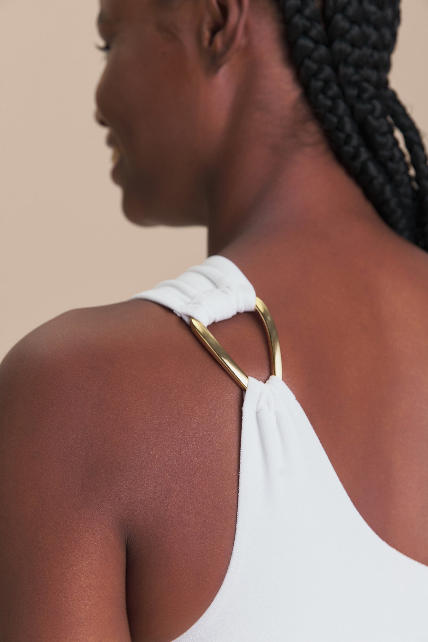 Spell One-Shoulder Bikini Top