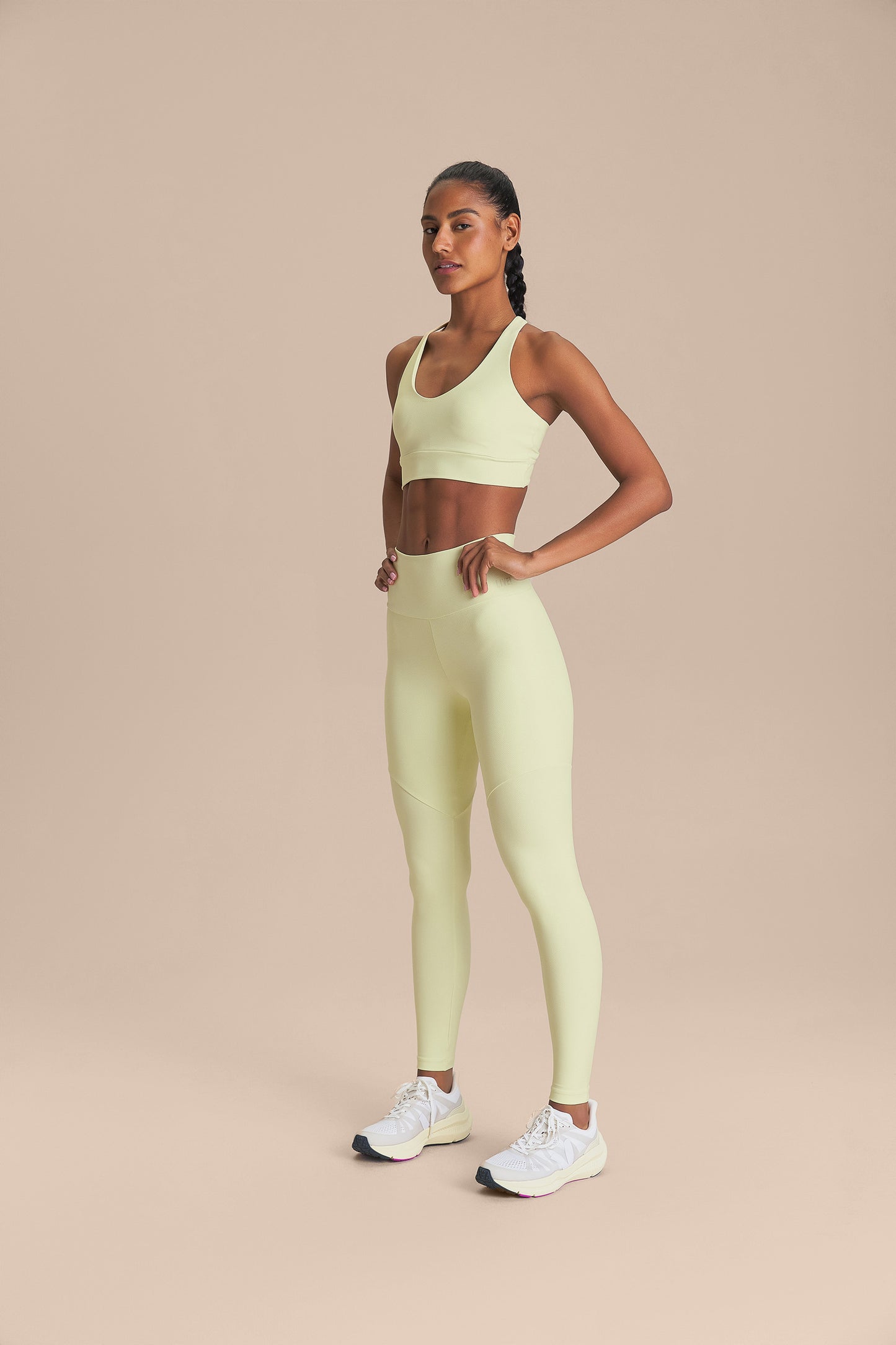 Tex Green Full-Length Leggings