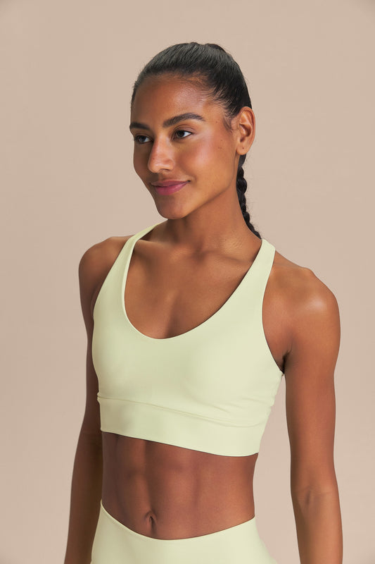 Tex Green V Bra