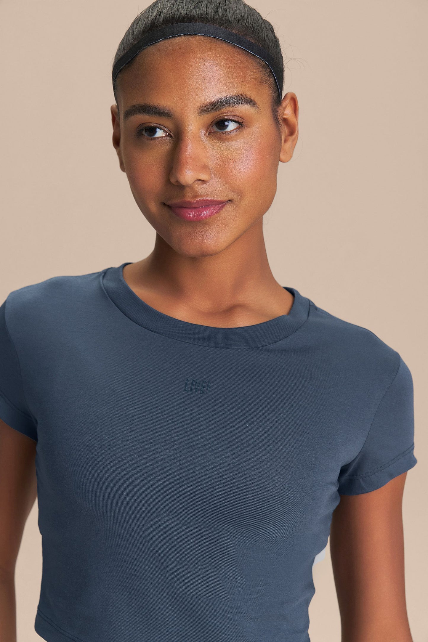 Pima Slim Cropped Top