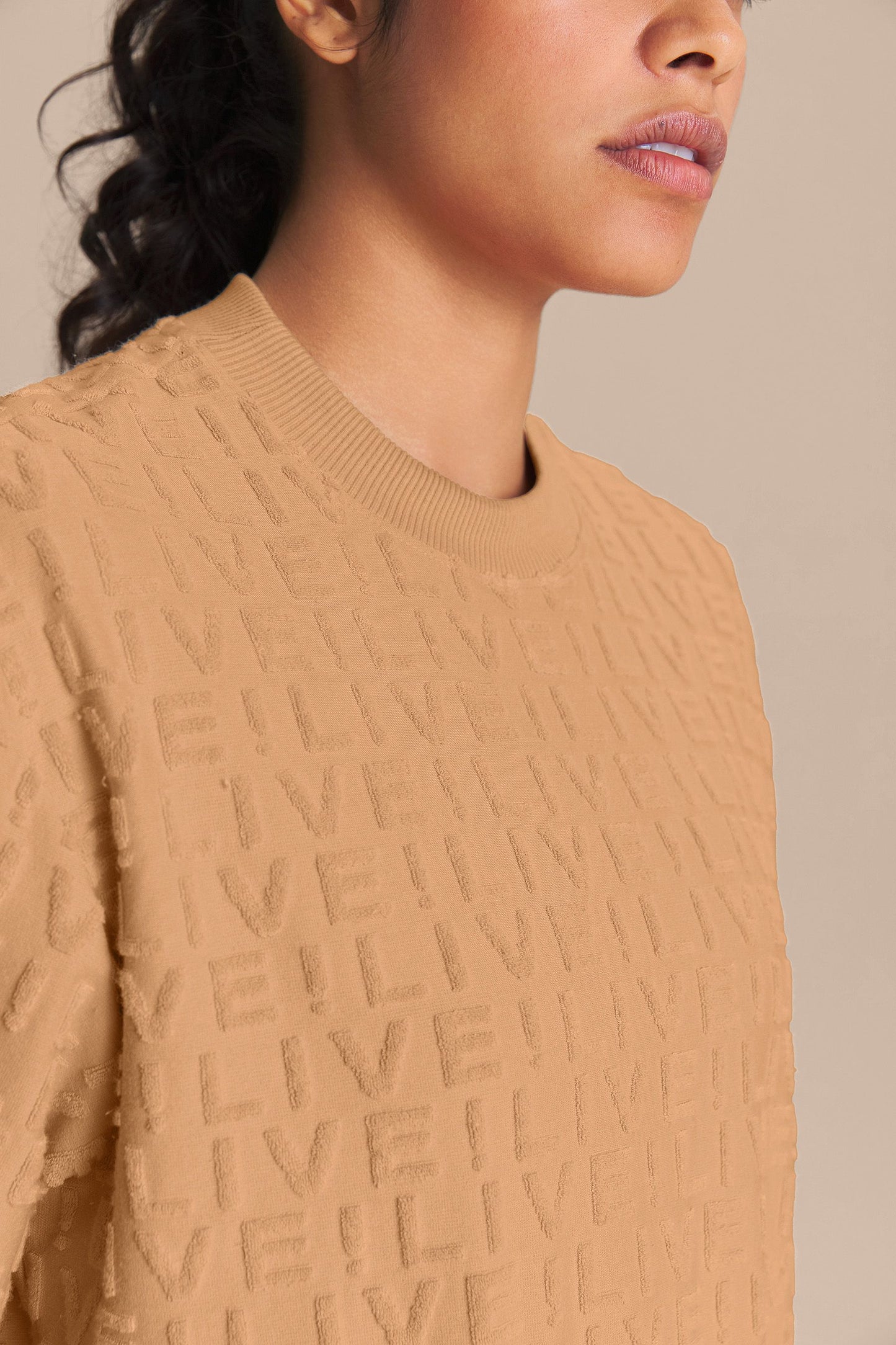 LIVE! Signature Jacquard Pullover