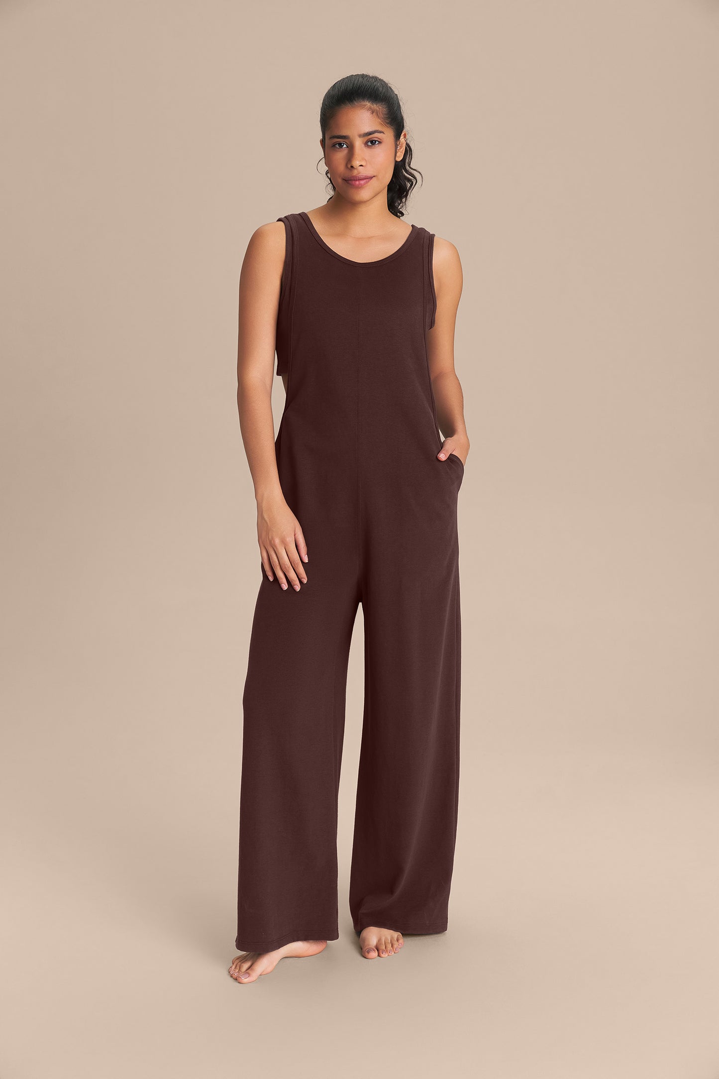 Rino Knit Set Jumpsuit & Bra