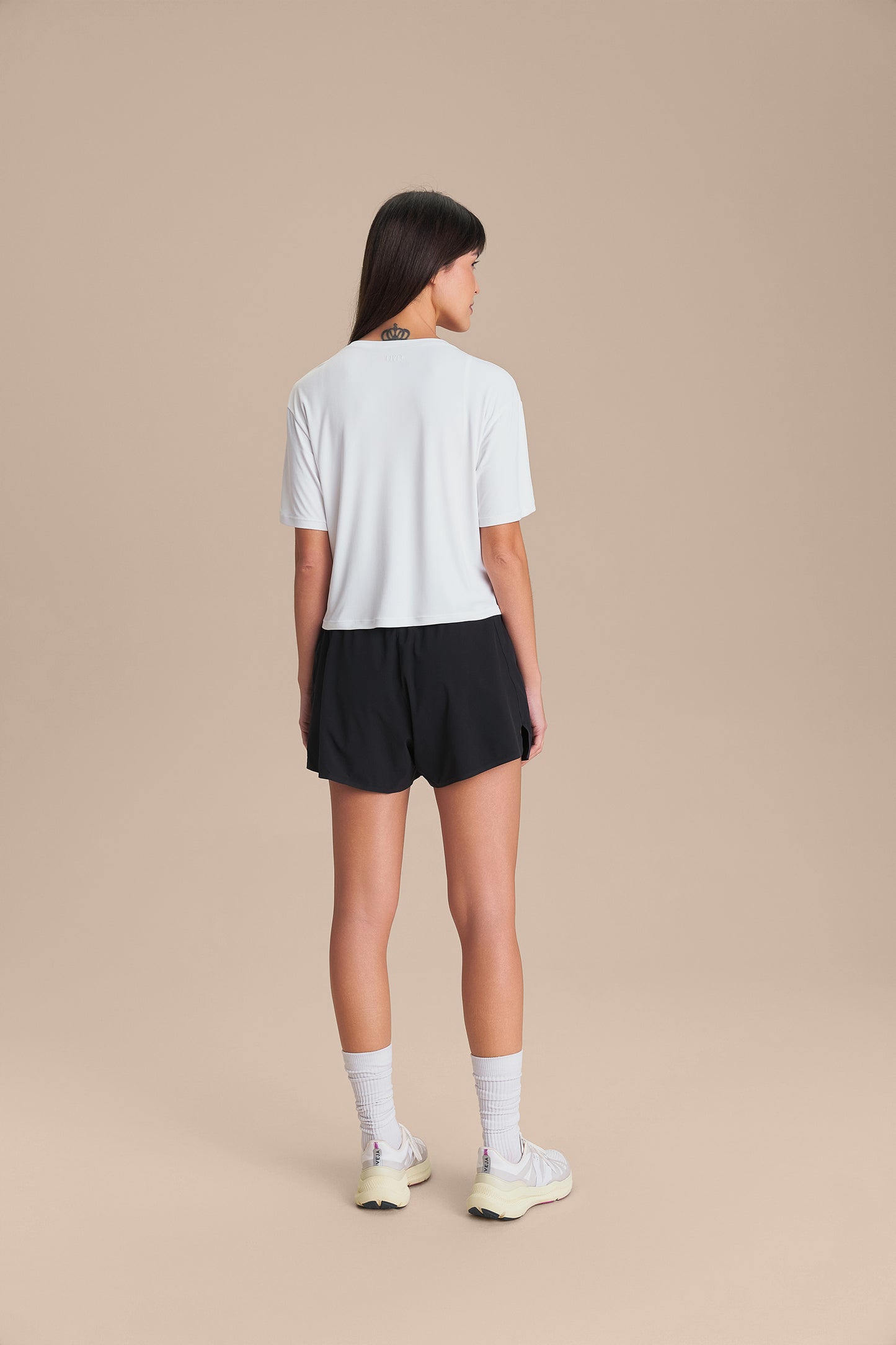 Bio Stretch Cropped T-Shirt