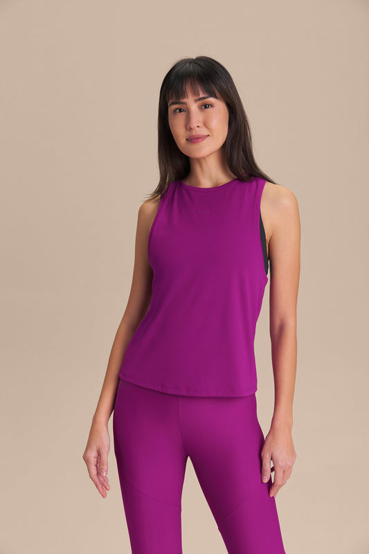 Up Loose Twist Tank