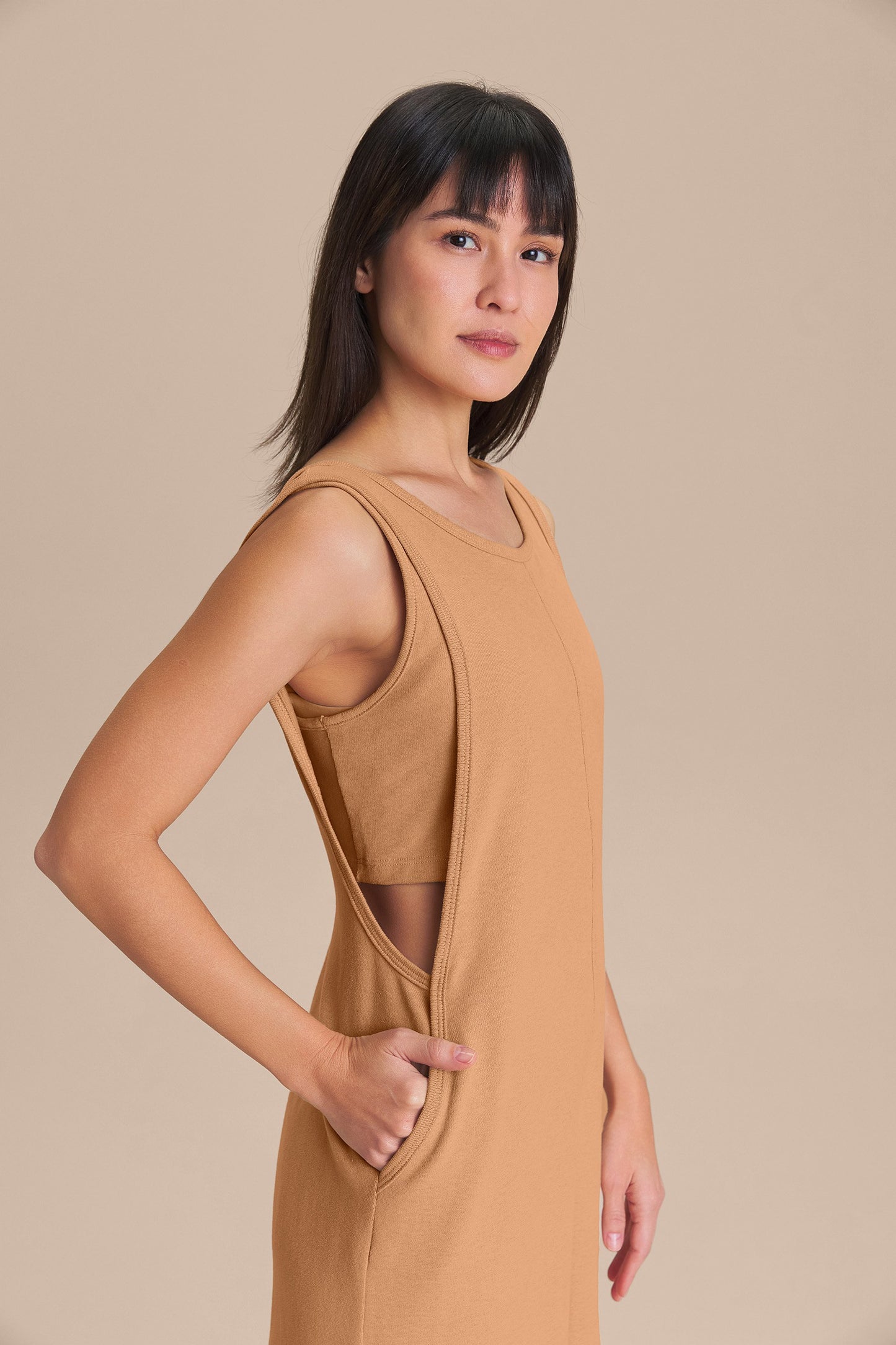 Rino Knit Set Jumpsuit & Bra