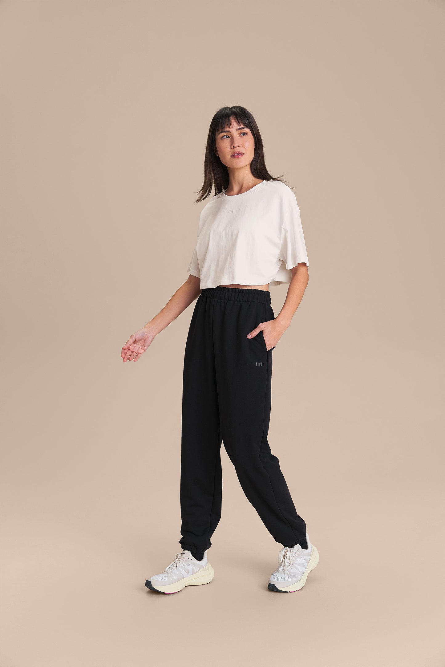 Pima Slim Cropped T-Shirt