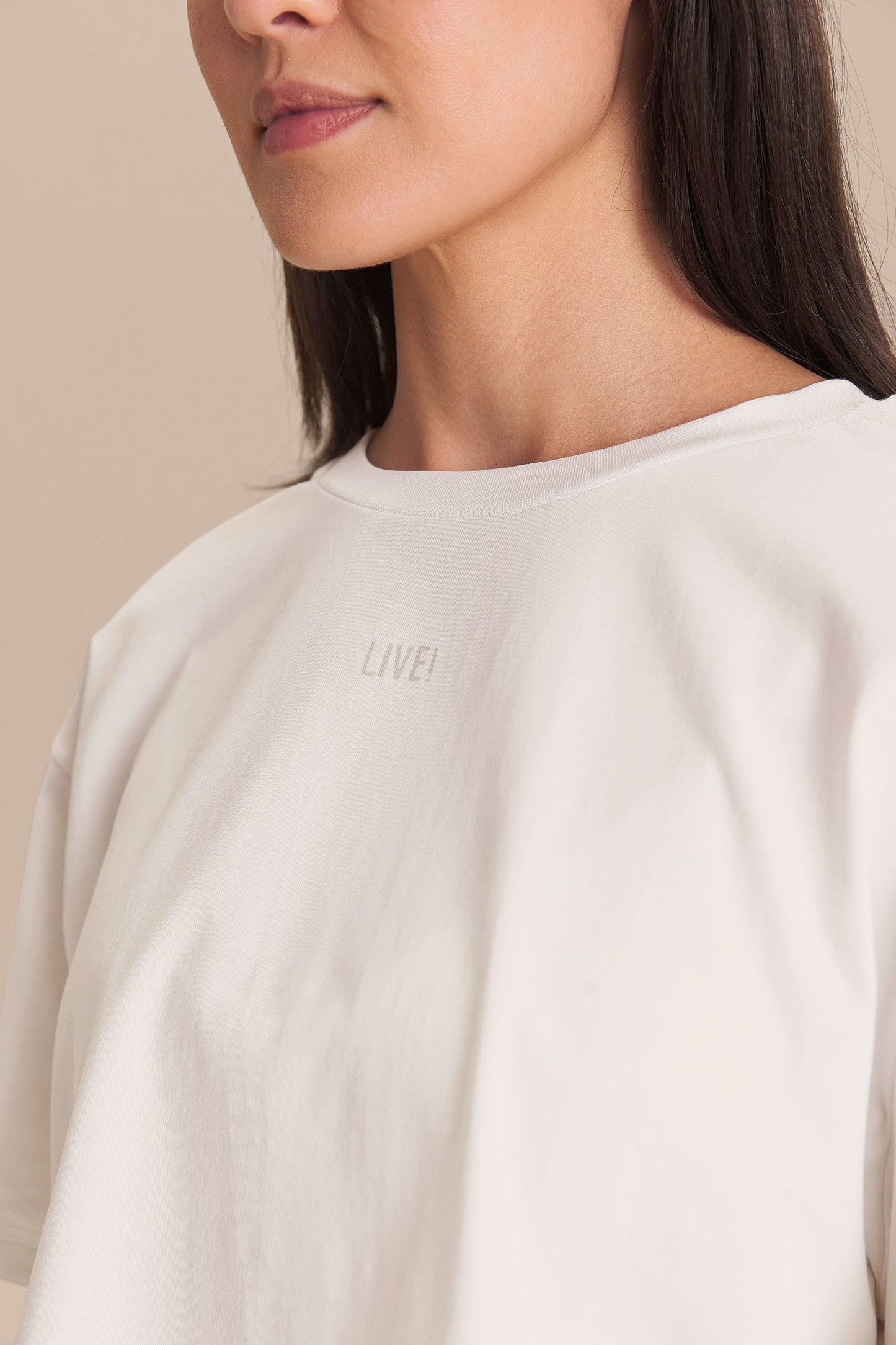 Pima Slim Cropped T-Shirt