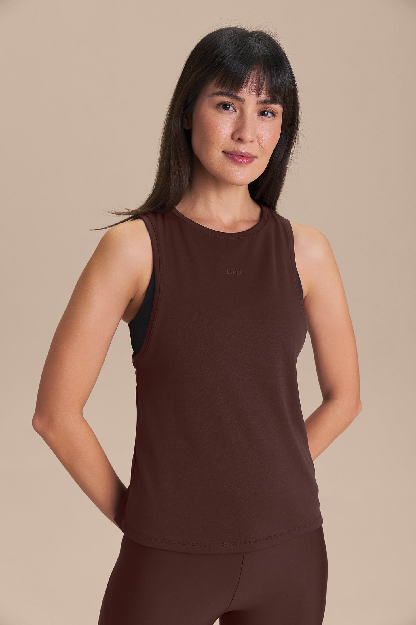 Up Loose Twist Tank